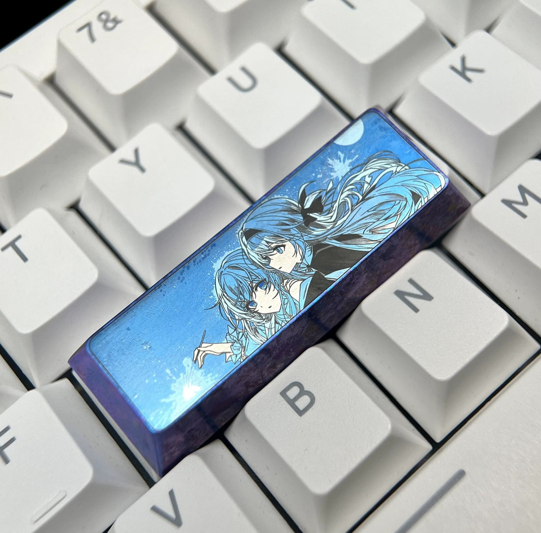 Honkai:Star Rail, Firefly 2.75 U shift,Titanium Alloy Custom Keycaps, suitable for anime, gaming, cultural and creative products, and mechanical keyboard decoration