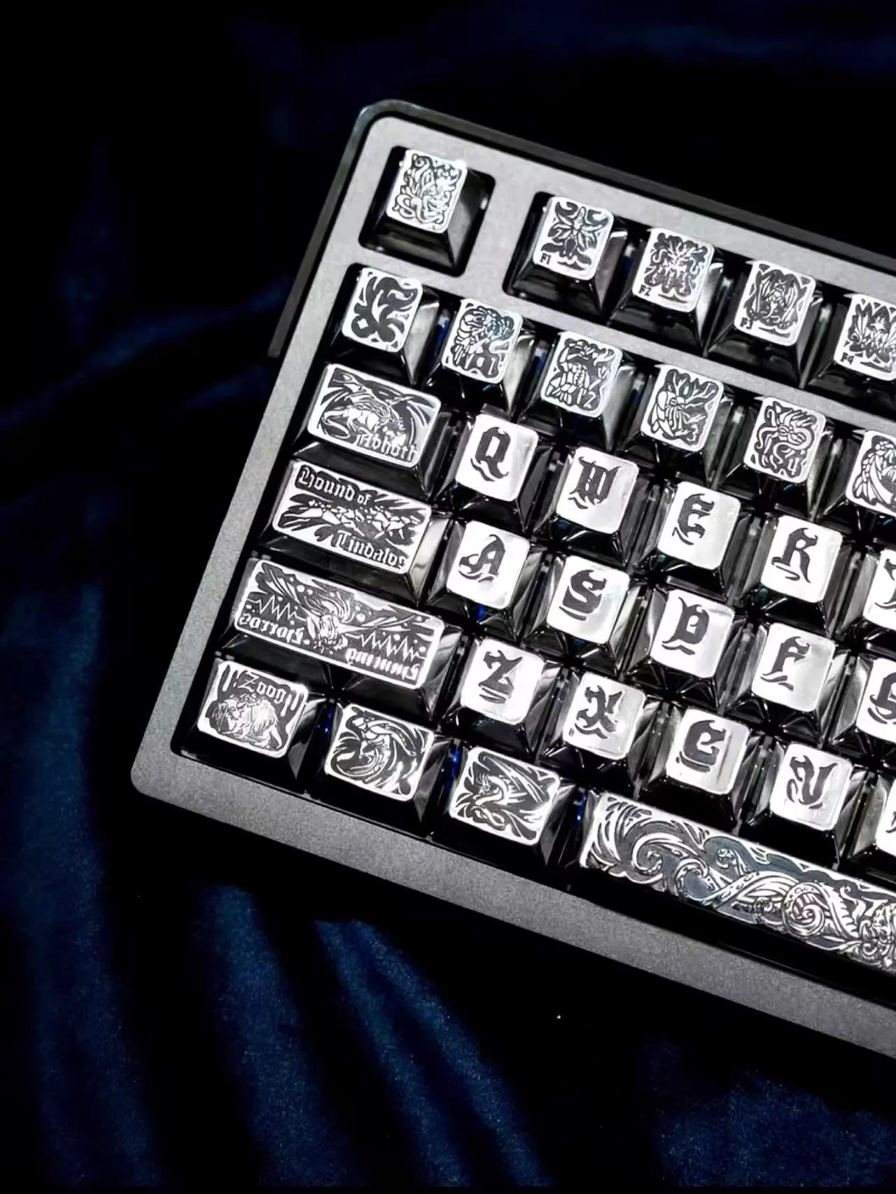 Ancient God theme, metal keycap set, peripheral personalized keycap set(Classic version)