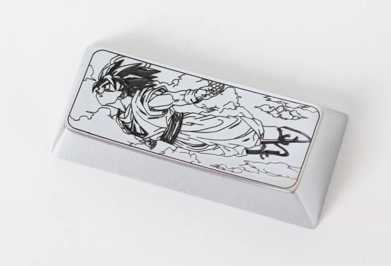 Dragon Ball Theme, Metal Personalized Keycaps, Large Key Combination, Anime Game Mechanical Keyboard Decorative Keycaps