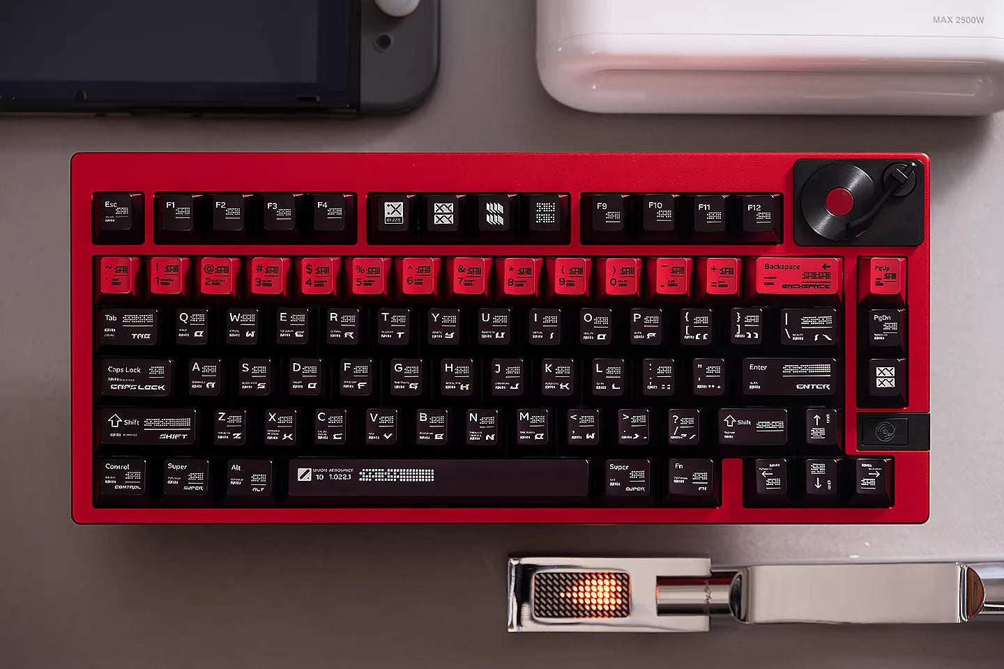 Parameterized metal paint keycaps, made of BPT material, sublimation, Original factory height mechanical keyboard decorative keycaps