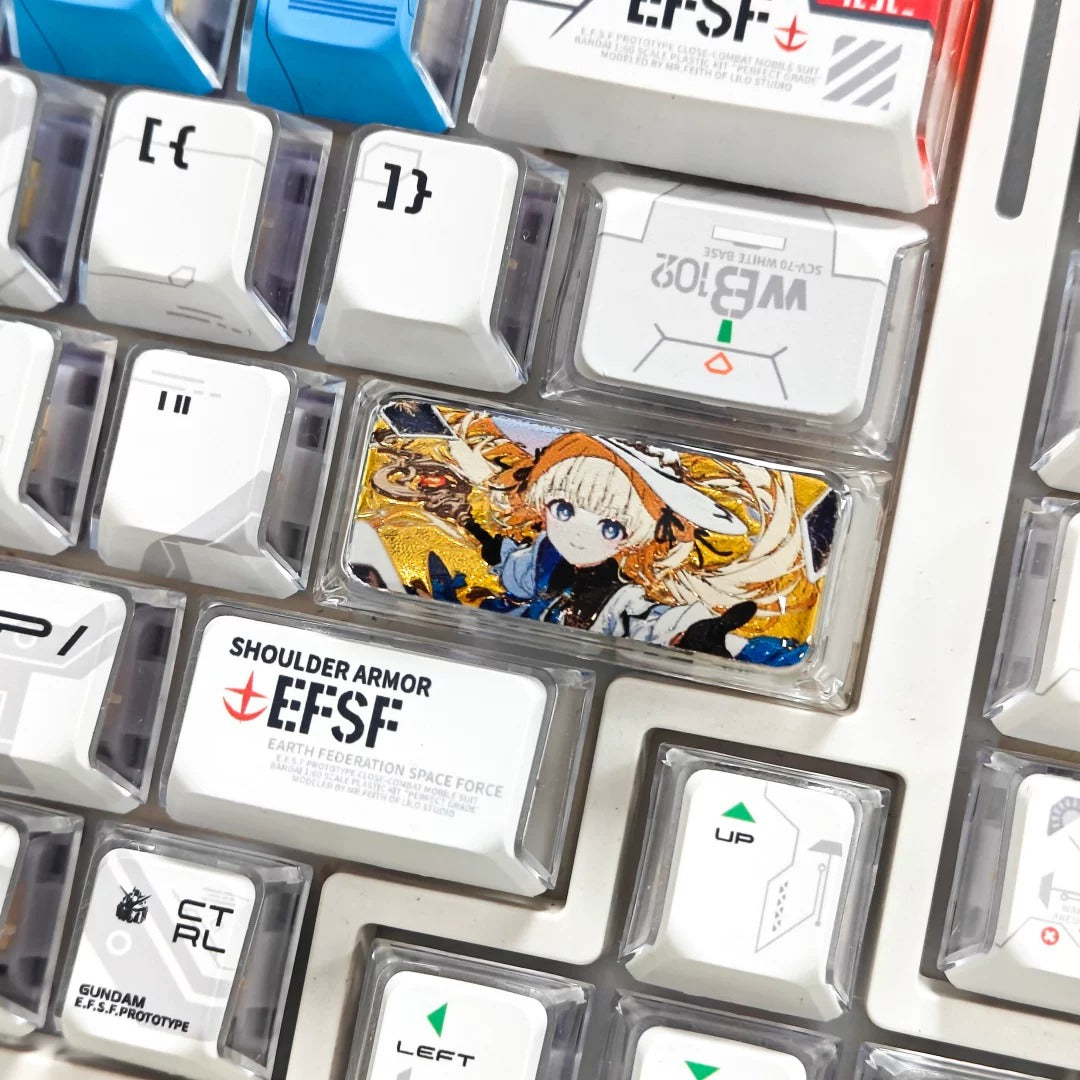 Wuthering Waves Theme Series PC Material resin personalized keycaps, anime and game cultural creative keycaps, mechanical keyboard return decorative keycaps