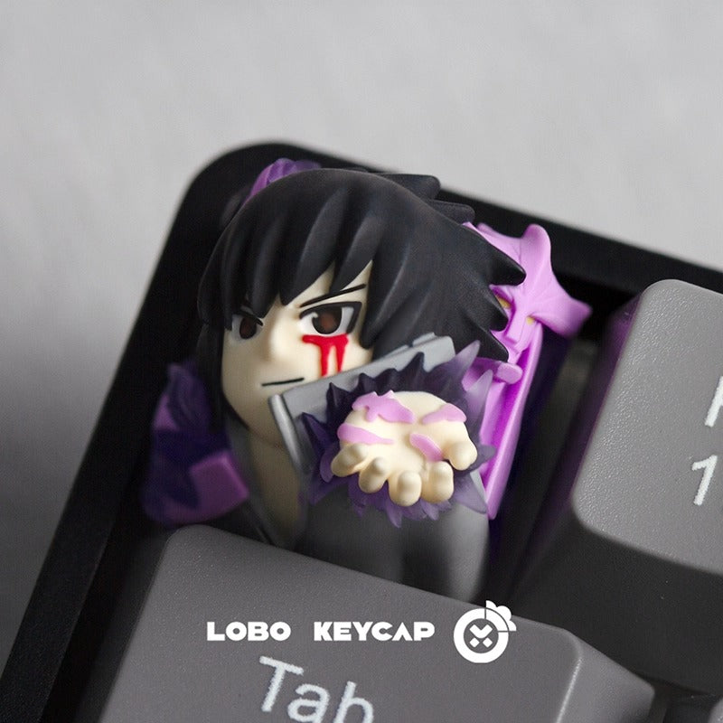 Naruto series, multi-color resin personalized keycaps, anime and game culture creative decoration craftsman keycaps