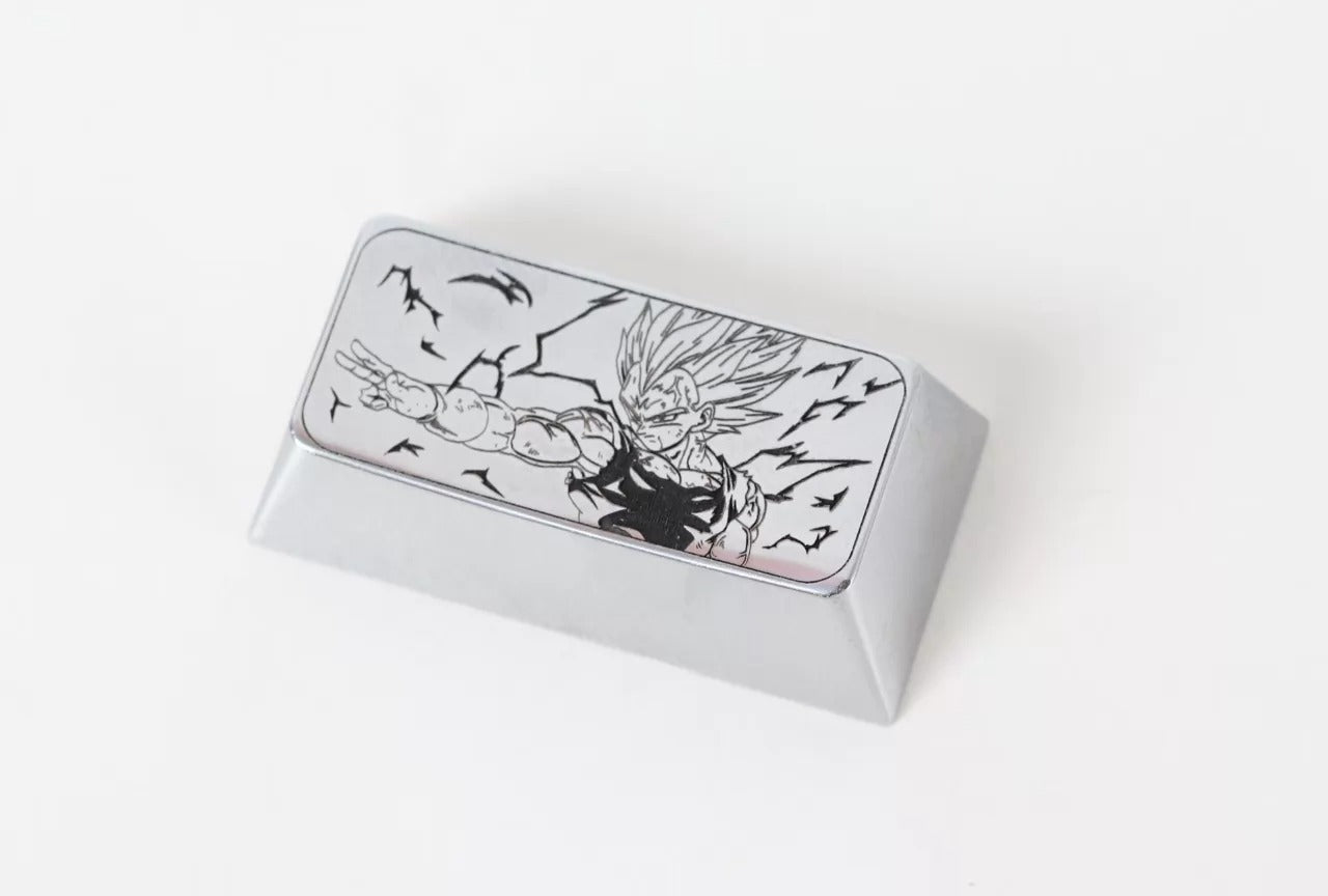 Dragon Ball Theme, Metal Personalized Keycaps, Large Key Combination, Anime Game Mechanical Keyboard Decorative Keycaps