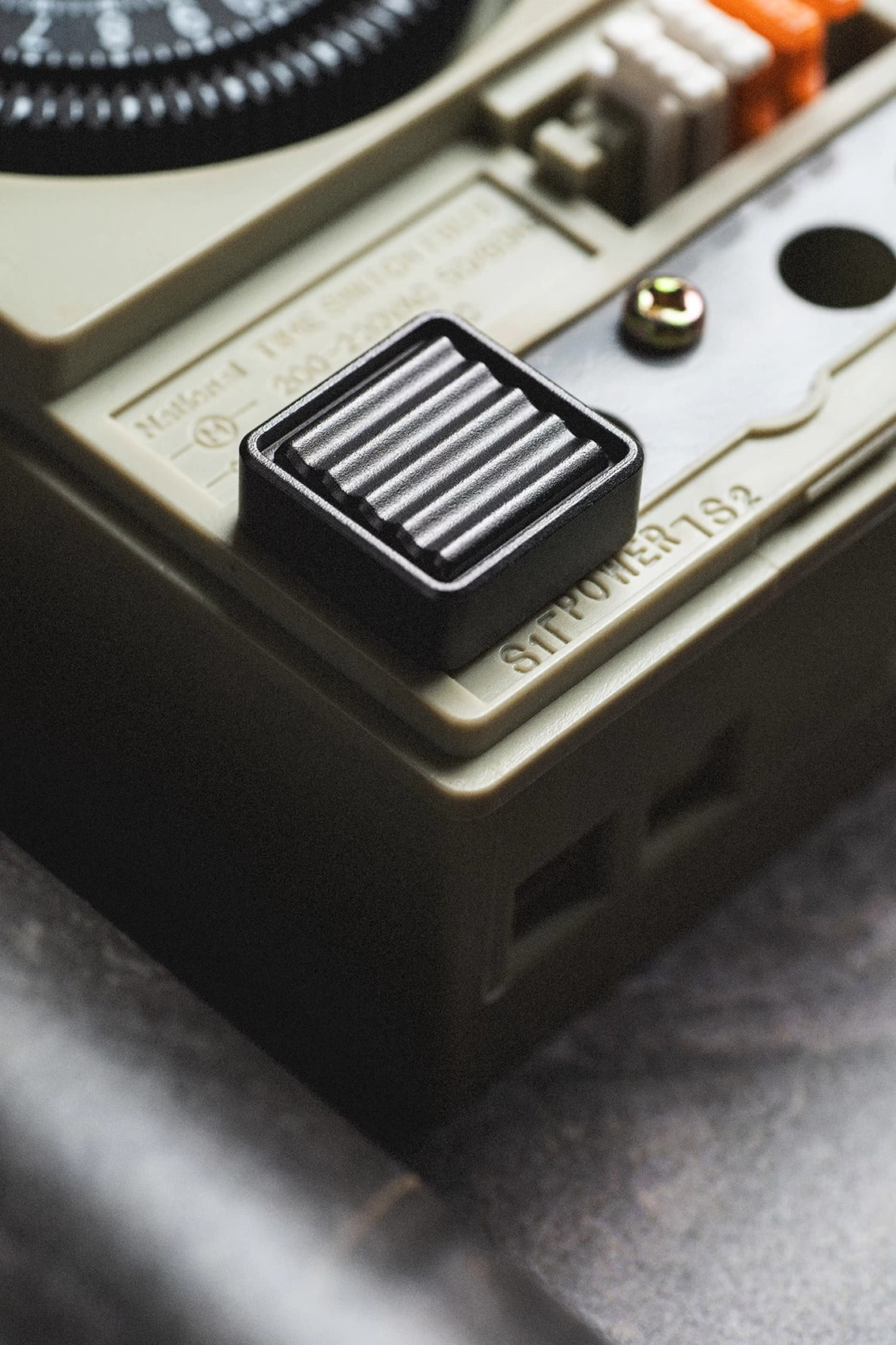 Industrial style, pusher+wave grille, aluminum alloy metal anode personalized keycaps, mechanical keyboard industrial decorative keycaps