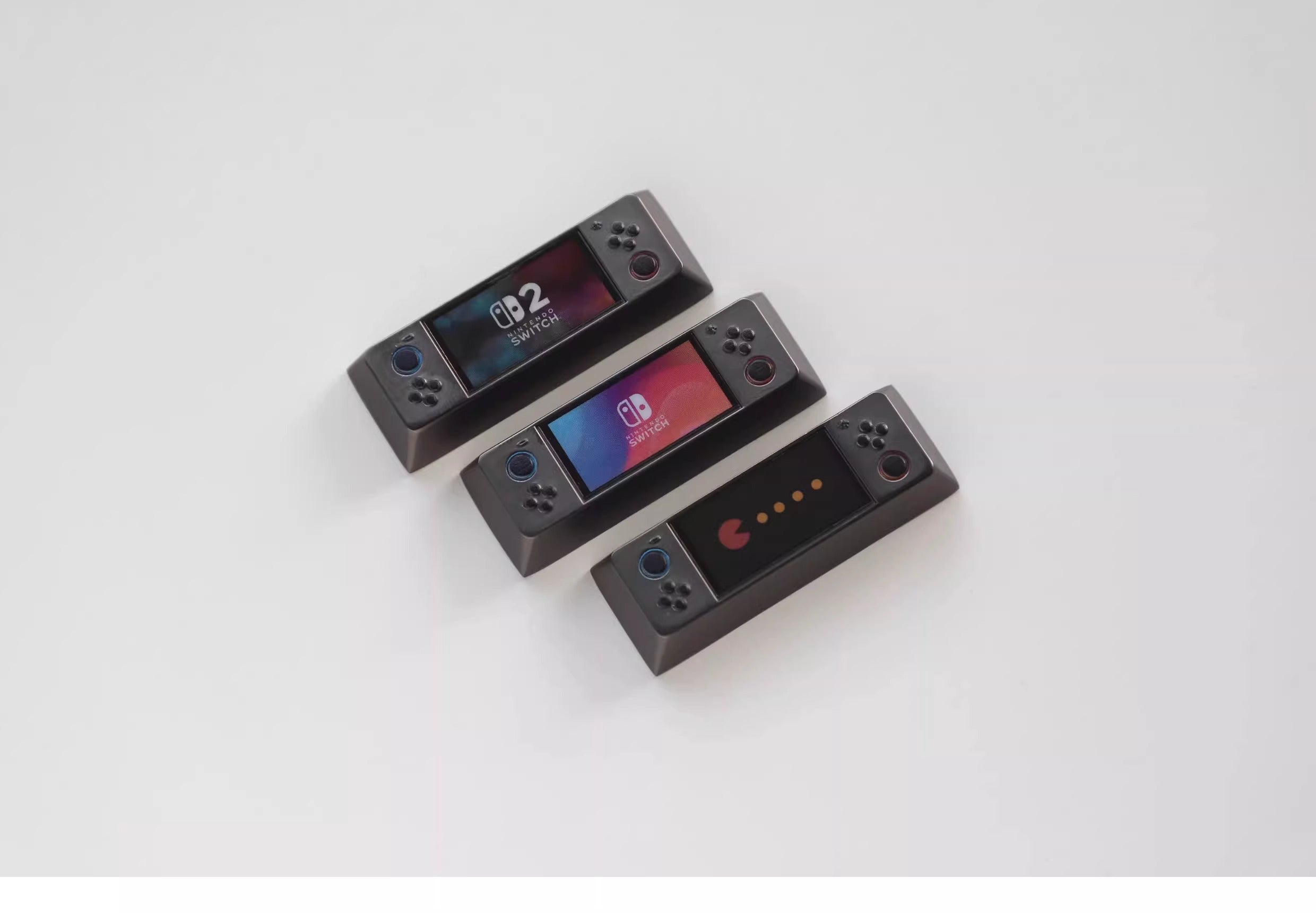 Nintendo Switch design, 2.75U metal personalized keycaps, game console creative art decorative keycaps