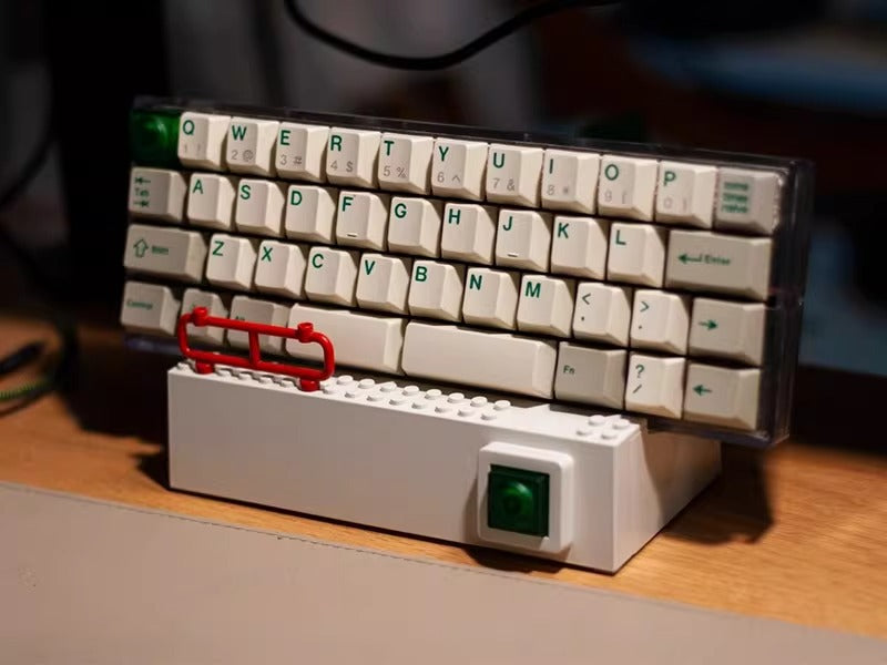 Personalized DIY keyboard stand, display stand, Lego building block fun keyboard stand