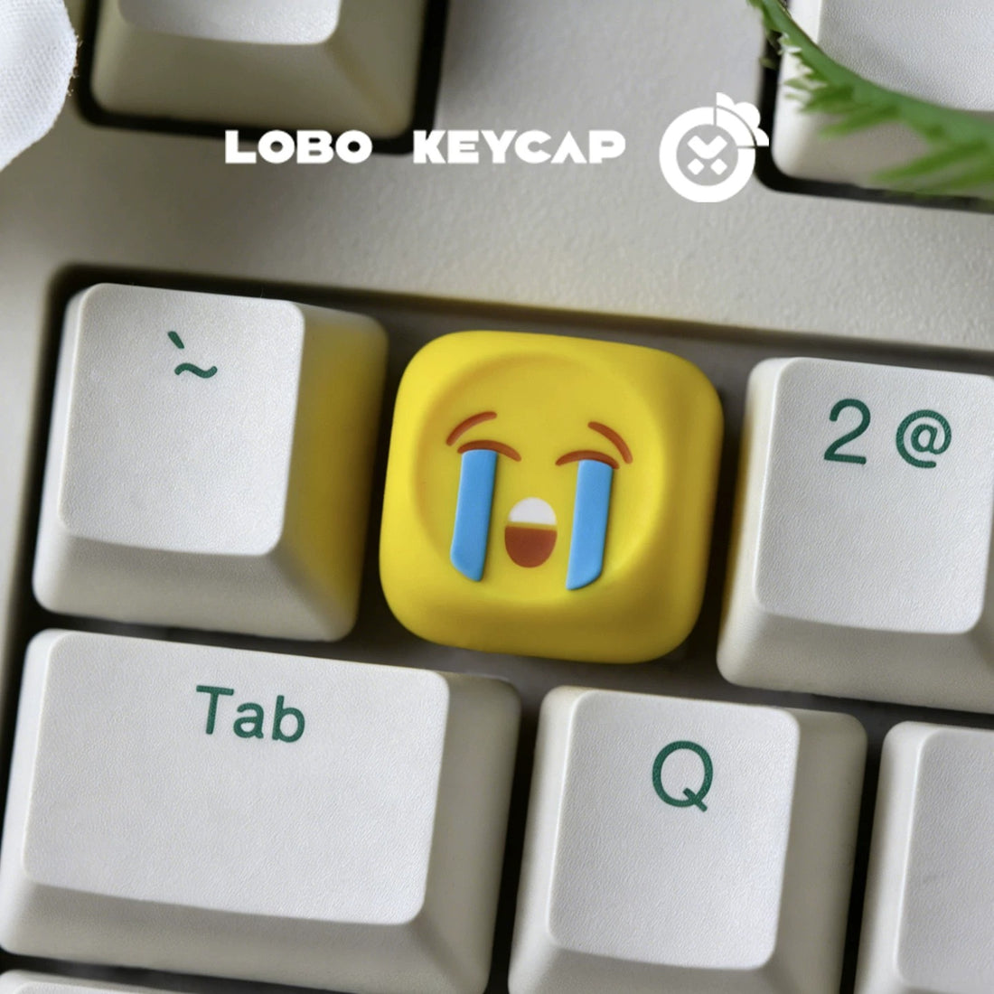 Emoji series personalized keycap emojis cute secondary creation design mechanical keyboard design resin decorative keycaps