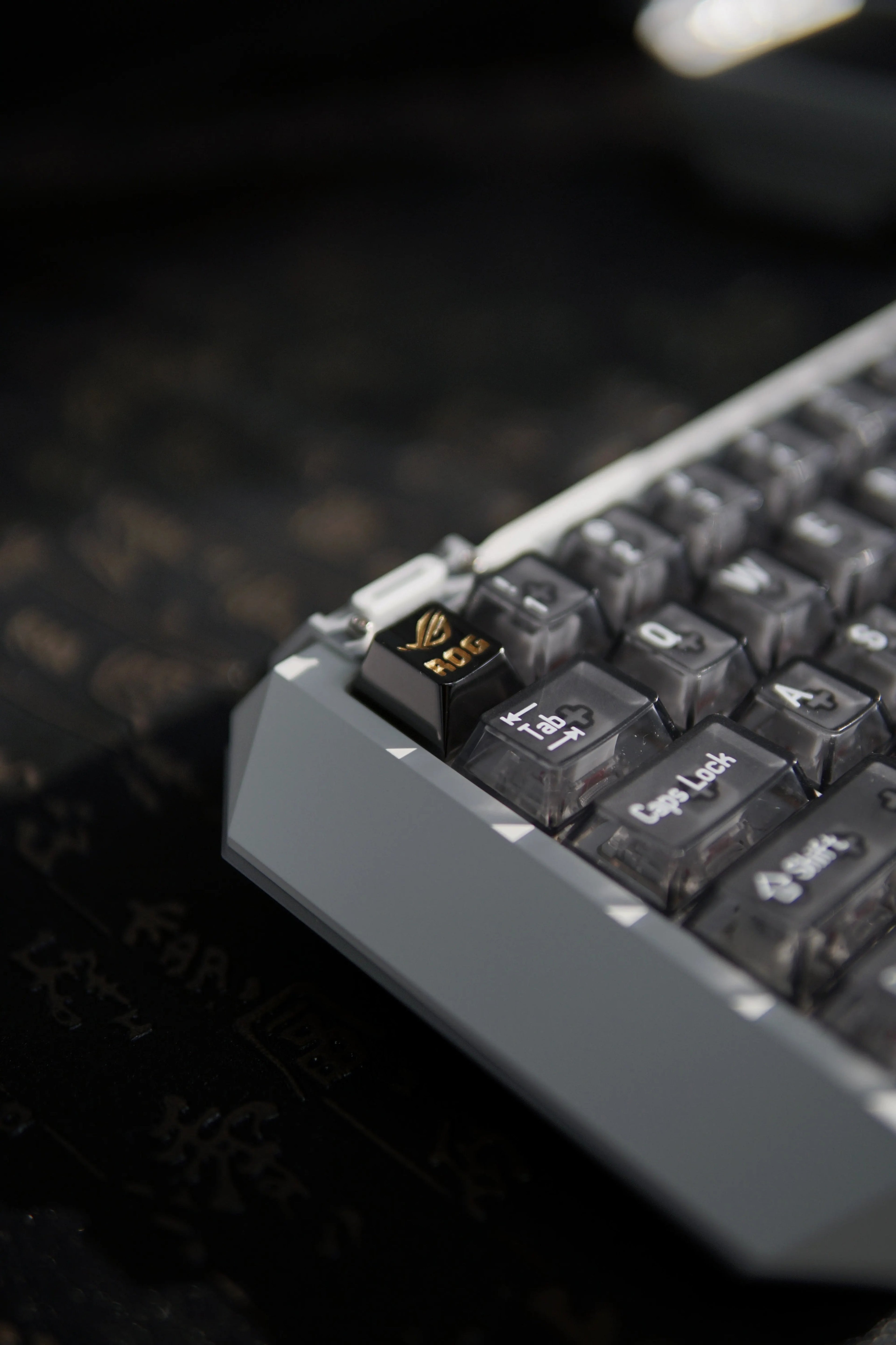 ASUS, ROG theme, Republic of Gamers, 1U metal logo personalized keycap