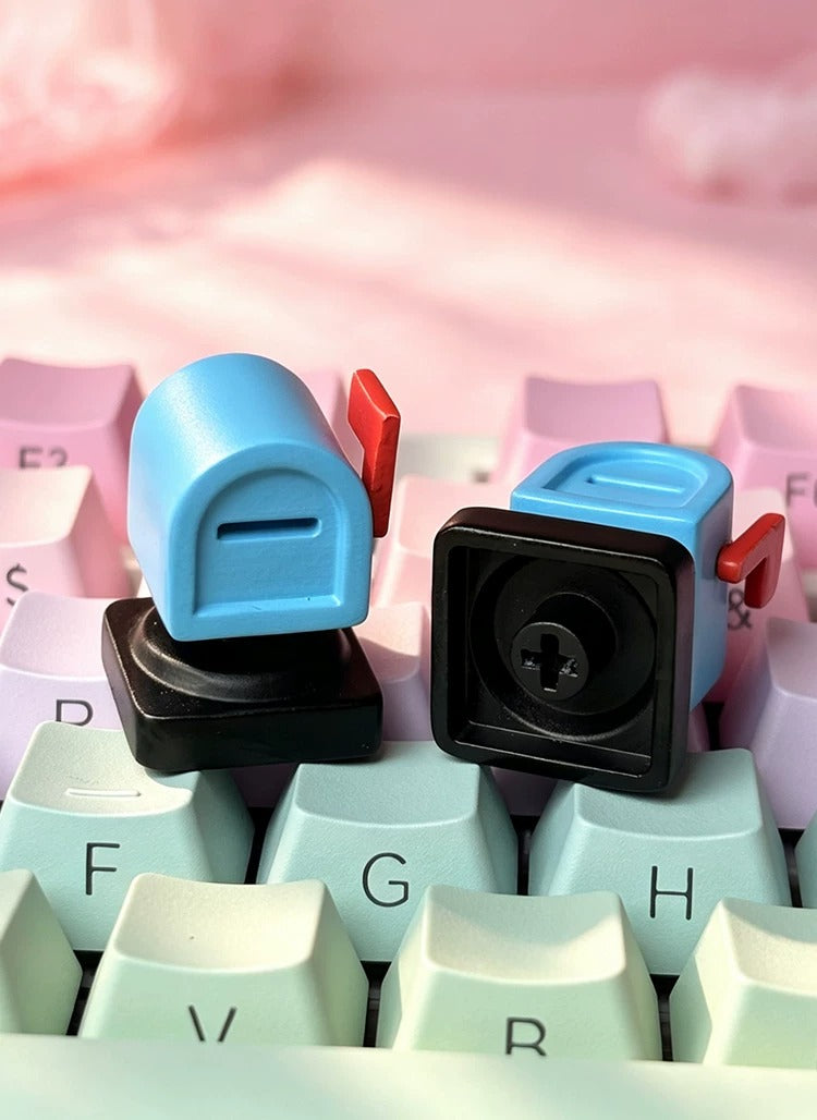 Barricade series personalized keycaps, Road obstacle shaped keycaps, mechanical keyboard decorative keycaps