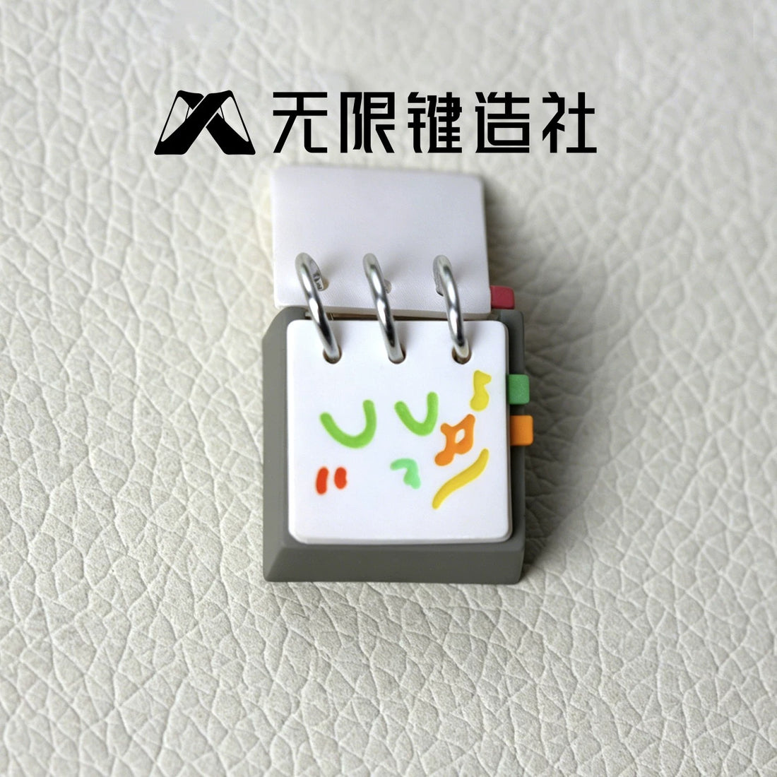 Calendar series cute personalized keycaps original design healing series multi-color resin molding mechanical keyboard decoration keycaps replaceable artistic keycaps