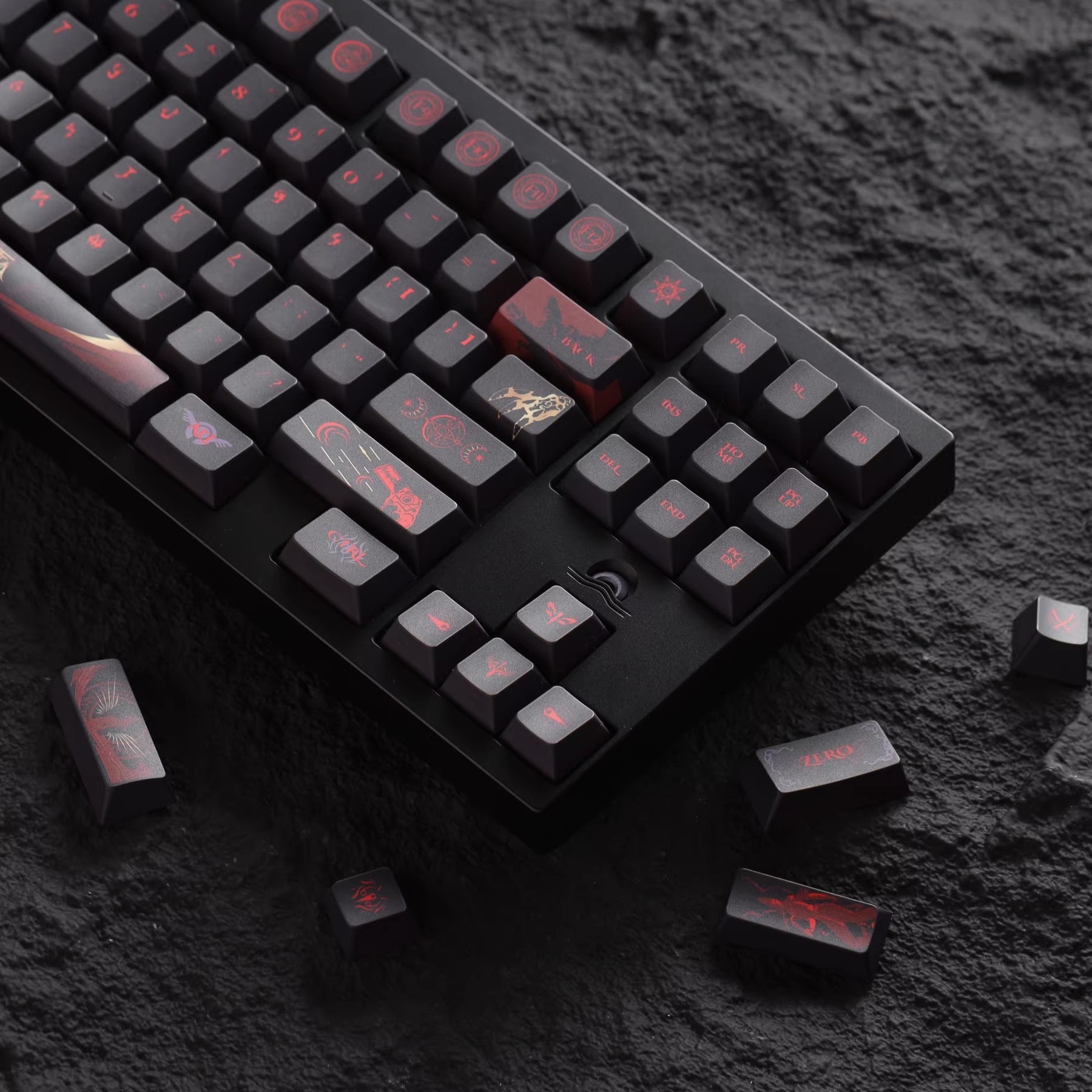 Bayonetta Theme Design, PBT material, sublimation, Personalized keycap set, original factory height mechanical keyboard decorative keycap set