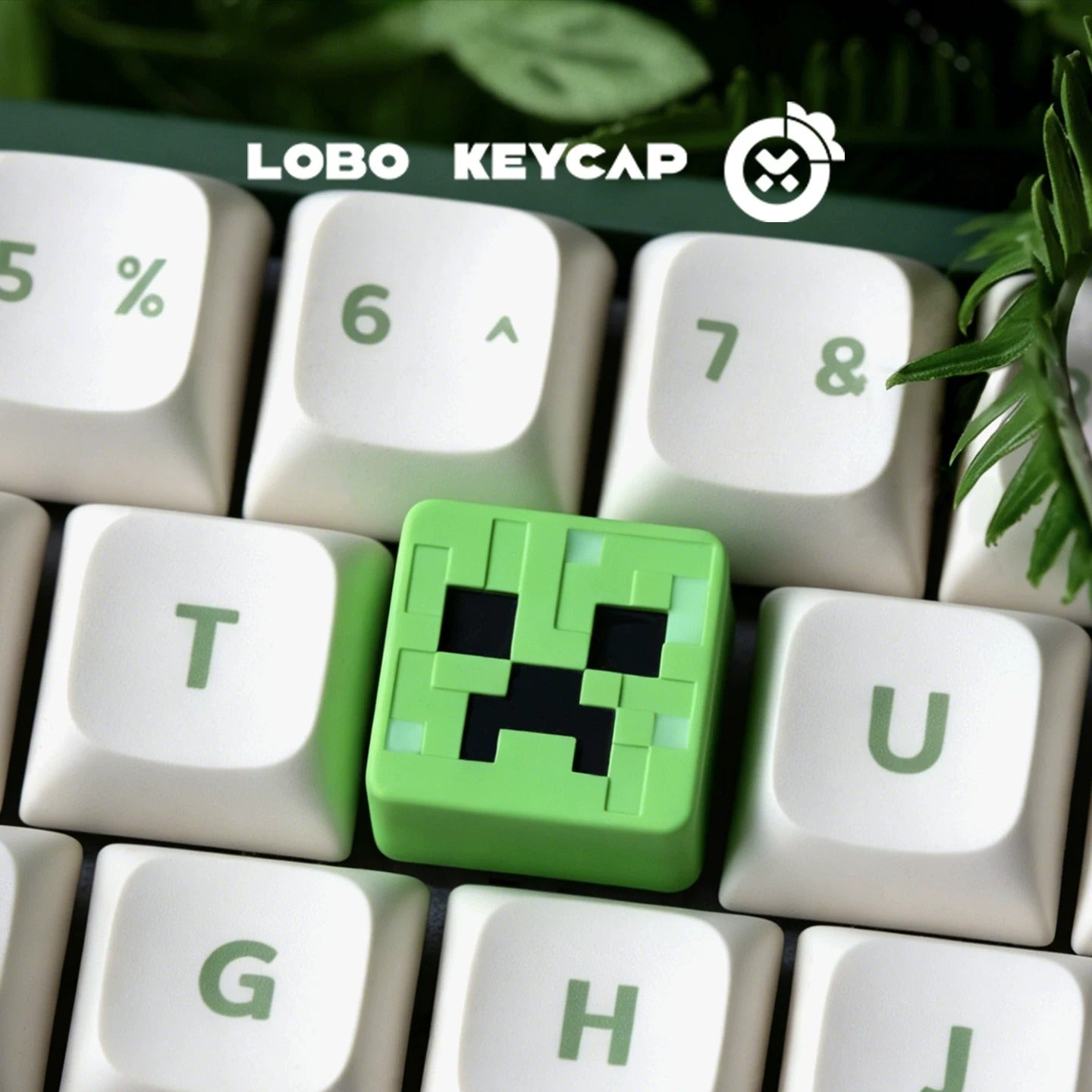 Minecraft, Multi colored resin personalized keycaps, anime, gaming, cultural and creative peripheral products, mechanical keyboard decoration keycaps, gaming keycaps