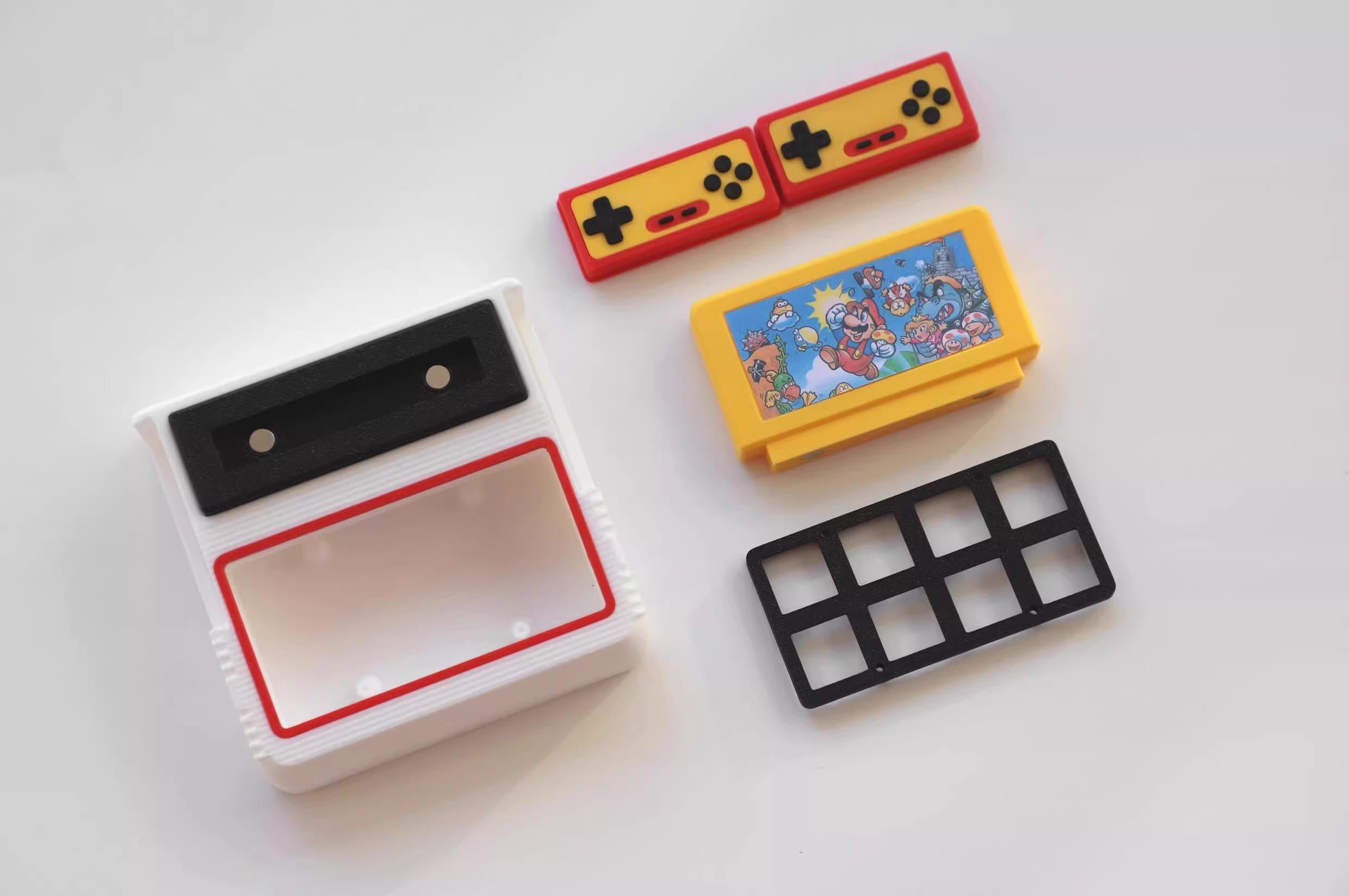 Nintendo Entertainment System, FC Shape Switch Tester, Printing Resin, Desktop Culture Personalized Decoration.