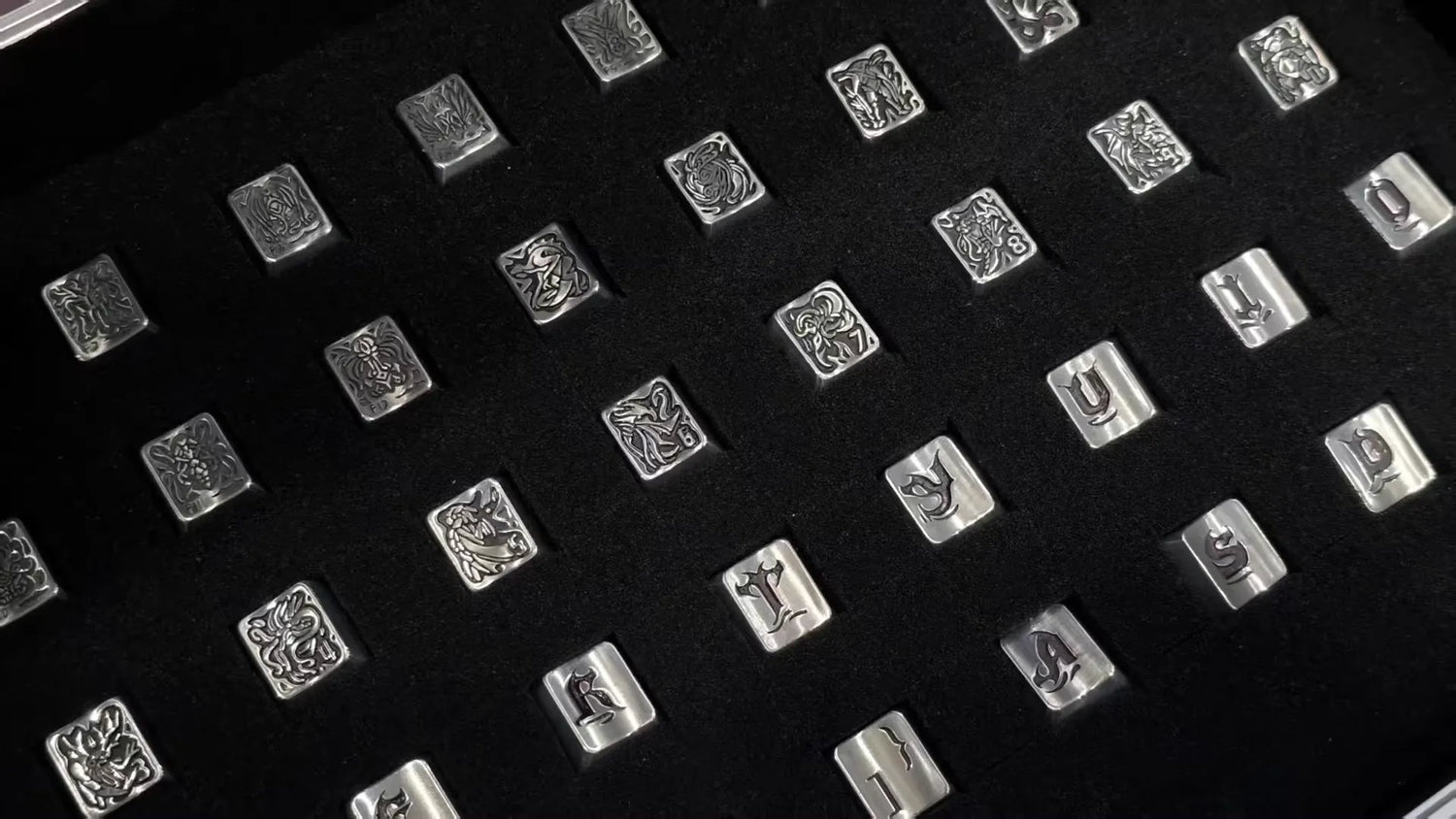 Ancient God theme, metal keycap set, peripheral personalized keycap set(Classic version)