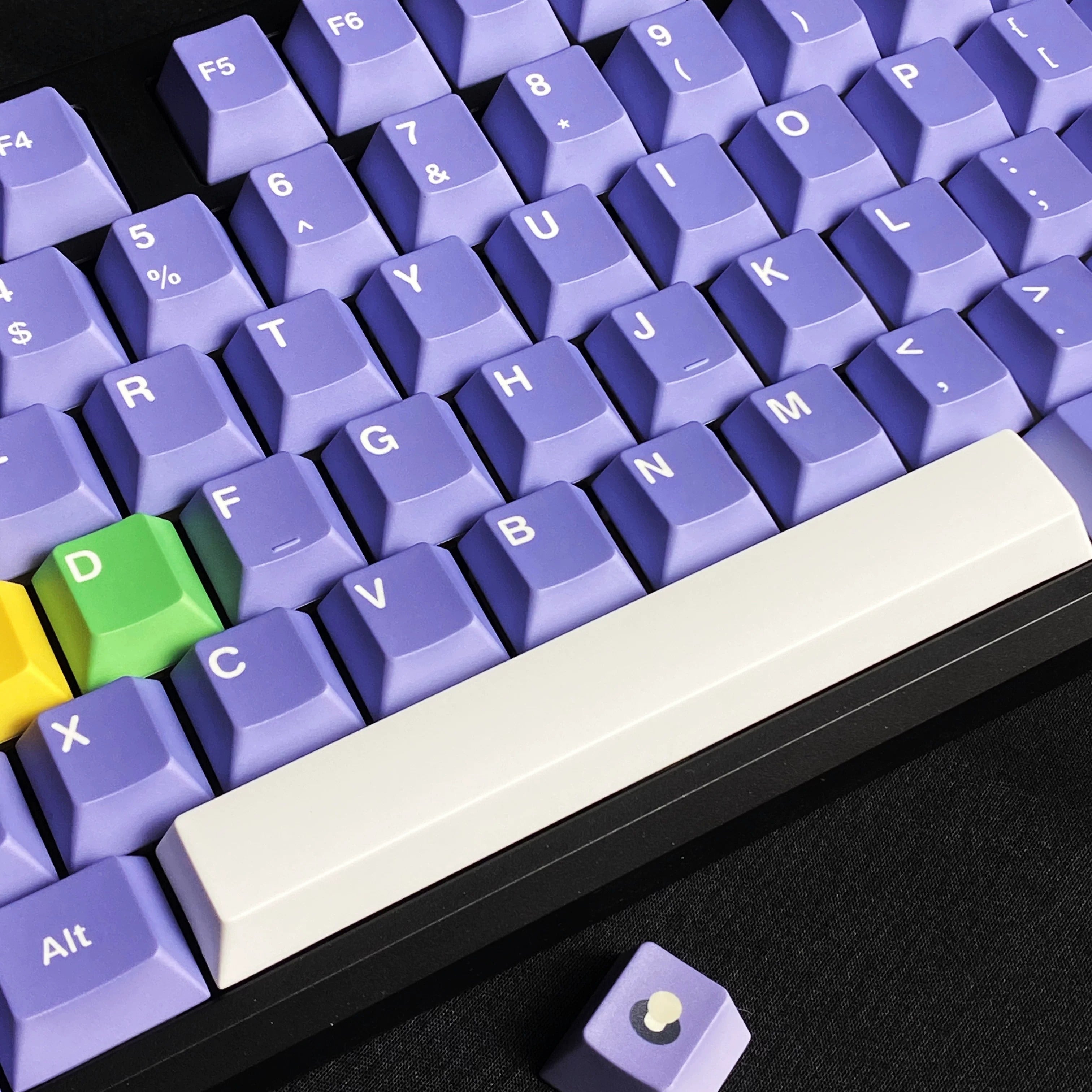 NGC game console theme retro game console design replaces keycaps, PBT material material personalized keycap set, Gaming keyboard, compatible with 61/64/68/75/84/87/104 mechanical keyboard replacement keycap