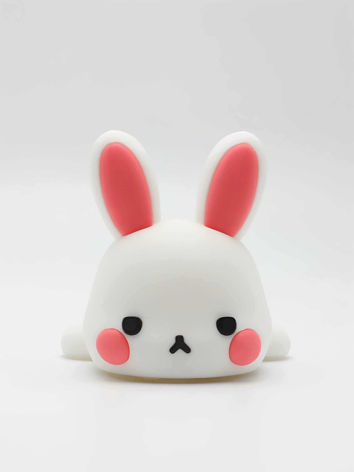 Cute Party Rabbit PLA Material, Keyboard Display Rack, Desktop Storage Rack, Computer Desktop Beautification Decoration, Mechanical Keyboard Bracket