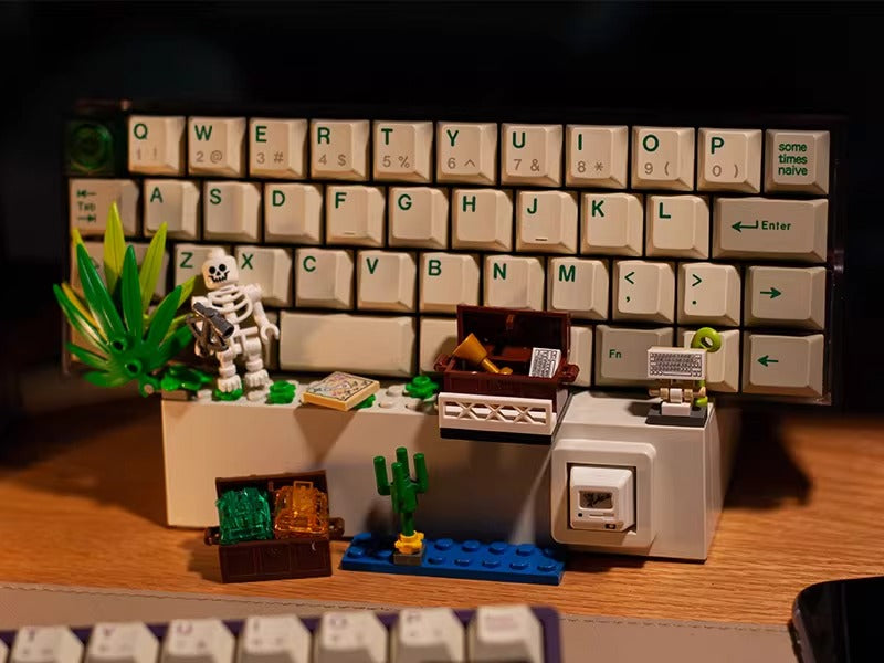 Personalized DIY keyboard stand, display stand, Lego building block fun keyboard stand