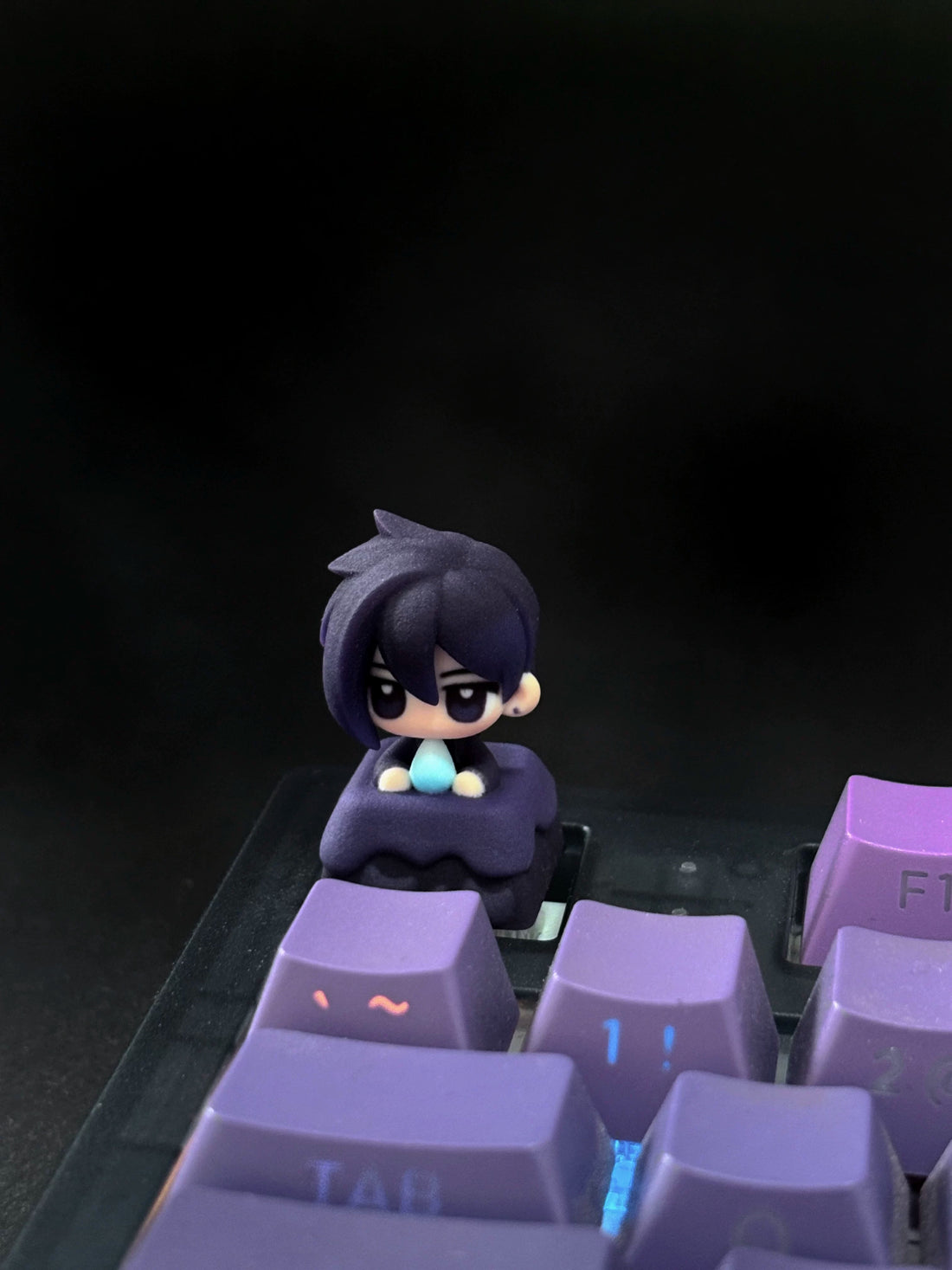 Stardew Valley, Sebastian, 1U resin material three-dimensional personalized keycap, mechanical keyboard cartoon decorative keycap