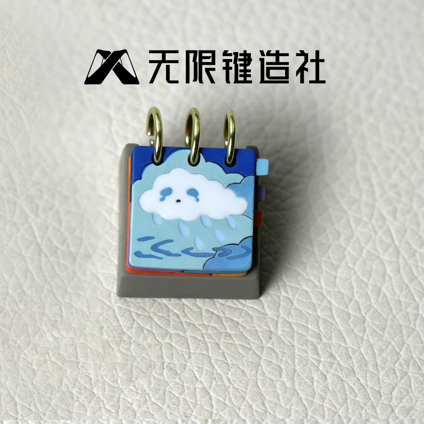 Calendar series cute personalized keycaps original design healing series multi-color resin molding mechanical keyboard decoration keycaps replaceable artistic keycaps