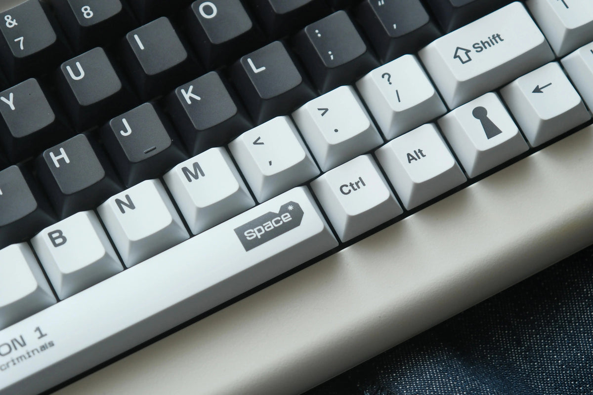 Original design - Ultra theme, original high PBT material creative keycap set, mechanical keyboard decorative keycaps, keyboard replacement keycaps, artistic keycaps, Compatible with 61/64/68/75/84/87/104 key mechanical keyboard keycap set