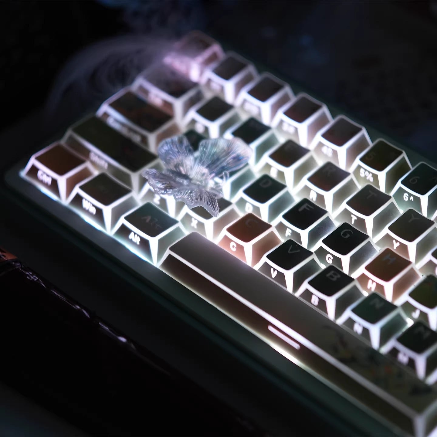 Oolong tea theme, afternoon tea, PBT material, sublimation, Personalized keycap set, original factory height mechanical keyboard decorative keycap set