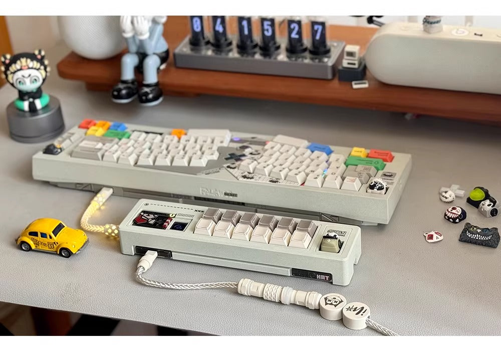 Short line 12cm/20cm, pad short line data cable typec-typec single crystal copper star emitting customized data cable