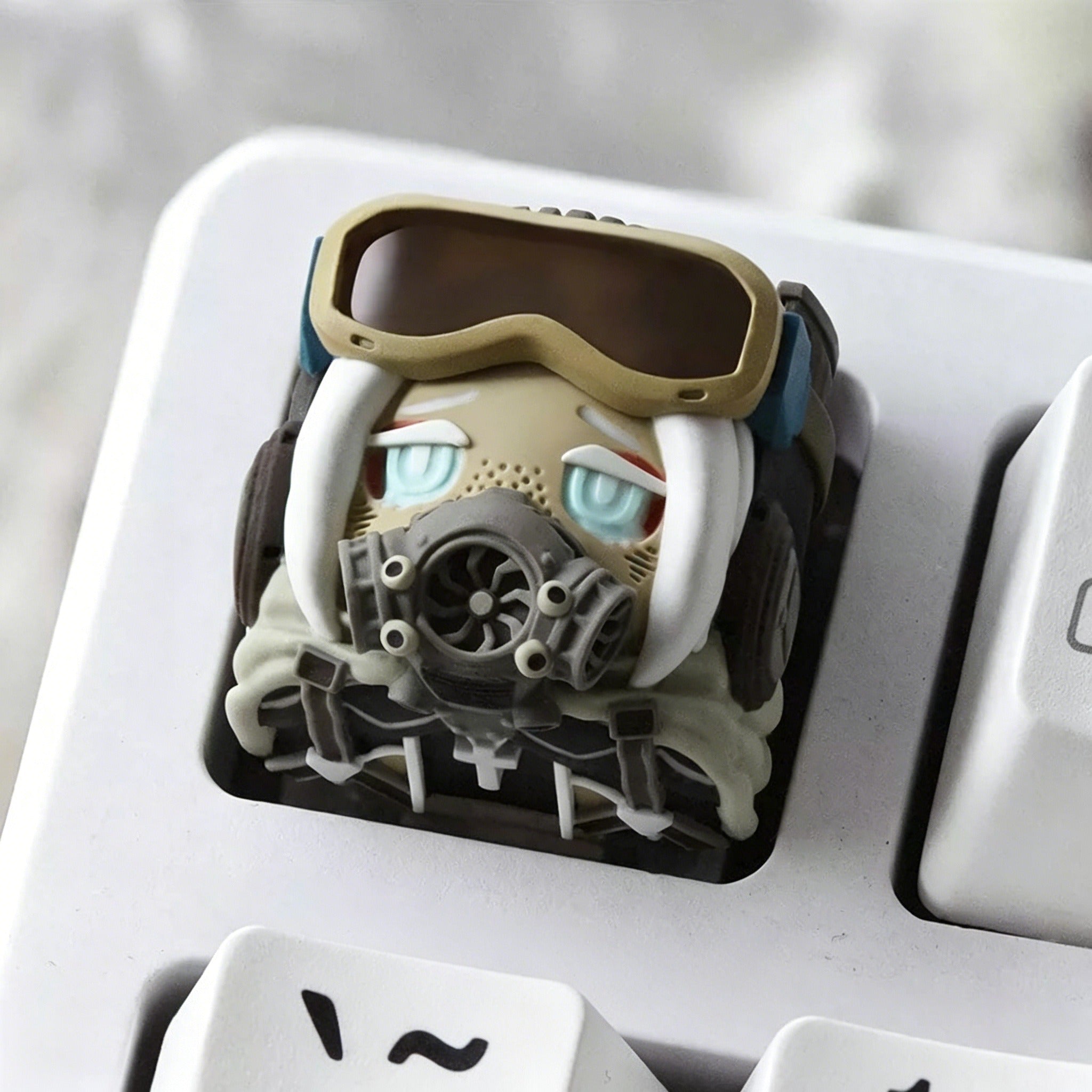 Original design, Apocalypse scavenger series, multi-color resin personalized keycaps, mechanical keyboard decorative keycaps artisankeycaps