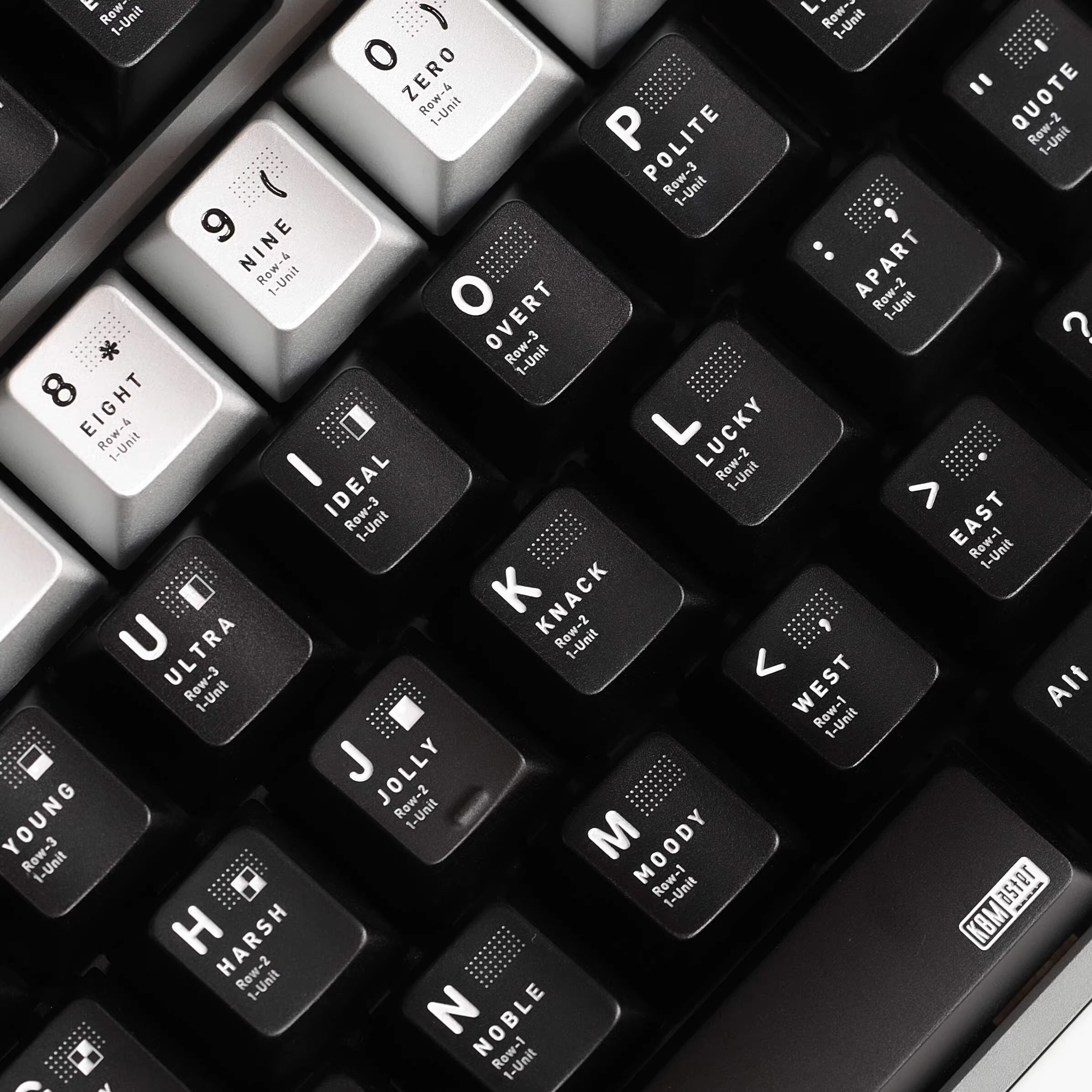 Parameterized V2 aluminum alloy CNC keycap set, metal personalized keycap original factory height set