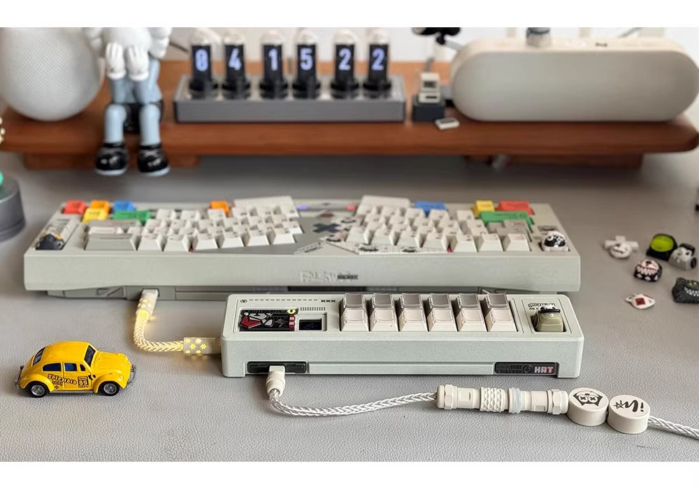 Short line 12cm/20cm, pad short line data cable typec-typec single crystal copper star emitting customized data cable