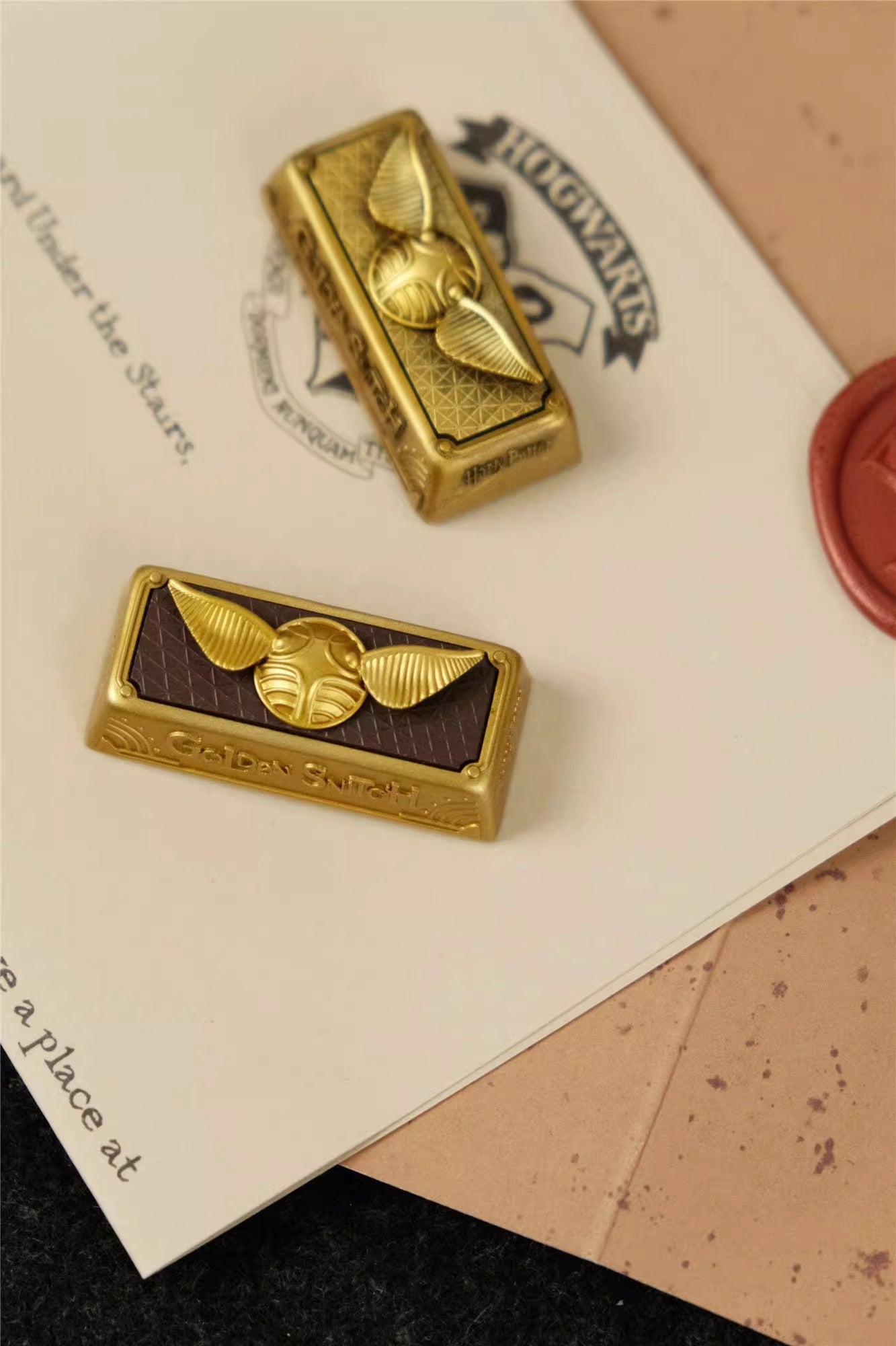 Harry Potter, Golden Snitch, 2.25U Enter key, resin coated personalized keycaps, retro designed personalized keycaps, anime, games, movies, creative mechanical keyboards, decorative keycaps