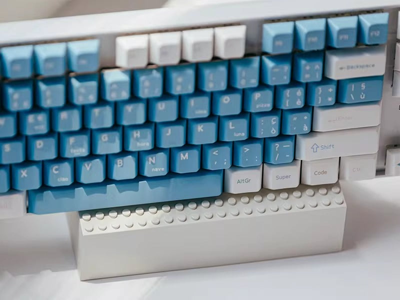 Personalized DIY keyboard stand, display stand, Lego building block fun keyboard stand