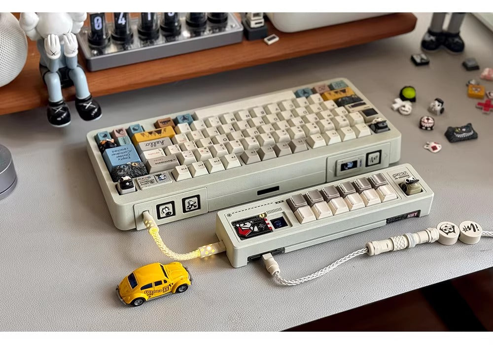 Short line 12cm/20cm, pad short line data cable typec-typec single crystal copper star emitting customized data cable