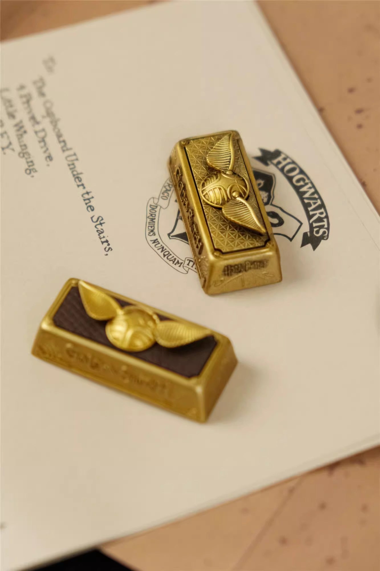 Harry Potter, Golden Snitch, 2.25U Enter key, resin coated personalized keycaps, retro designed personalized keycaps, anime, games, movies, creative mechanical keyboards, decorative keycaps