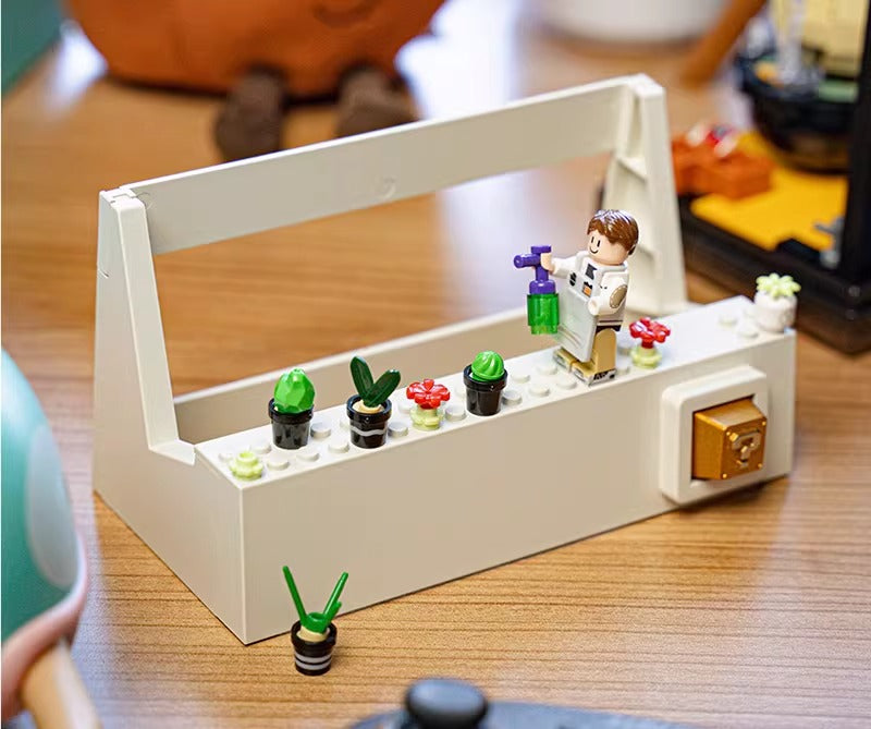 Personalized DIY keyboard stand, display stand, Lego building block fun keyboard stand