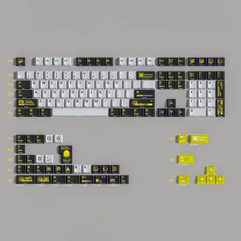 Relative universe theme set, custom set personalized keycap series,PBT material, Original factory height, compatible with 61/64/68/75/84/87/104 mechanical keyboard keycap set