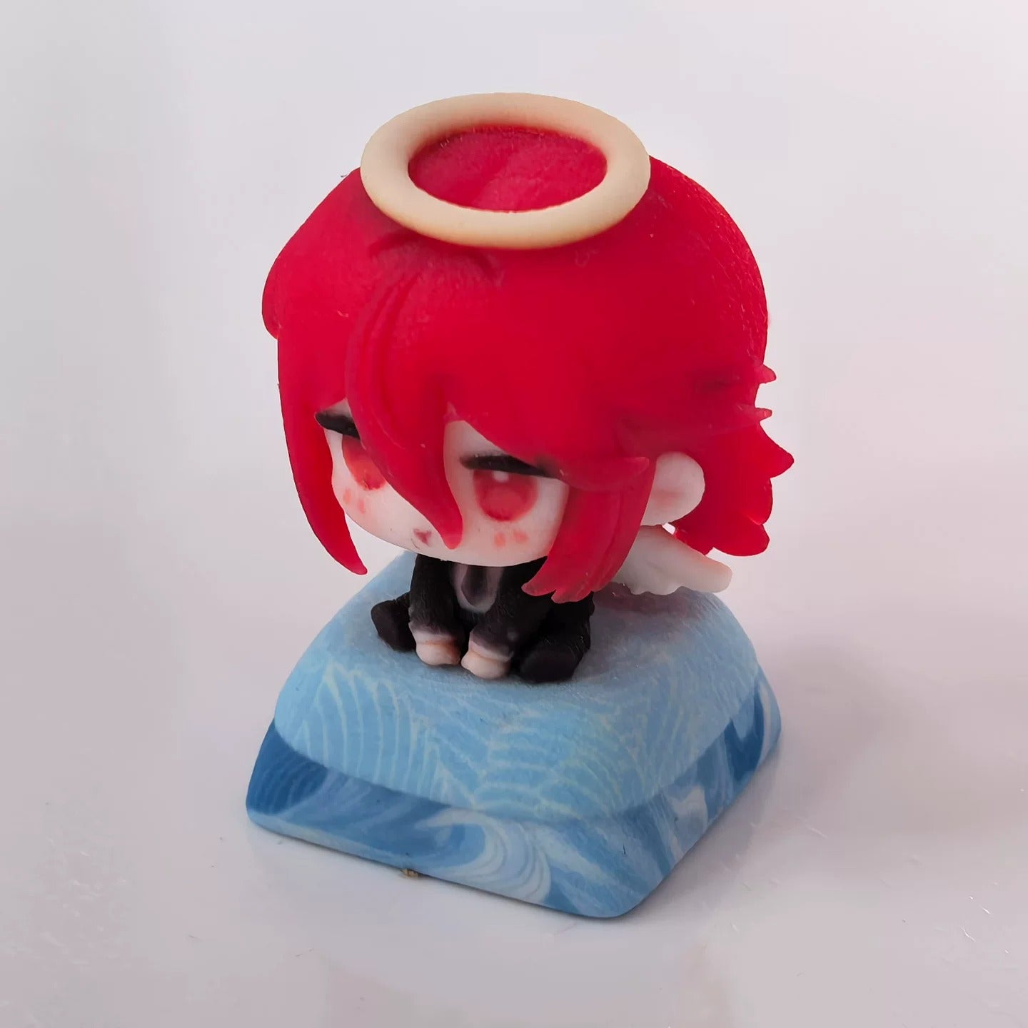 Chainsaw Man Theme Series, 3D Color Printed Resin Personalized Keycaps, Anime Game Cultural Creative Products Mechanical Keyboard Decorative Keycaps