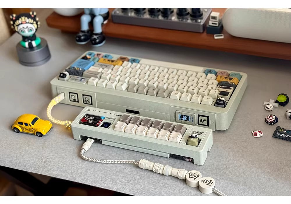 Short line 12cm/20cm, pad short line data cable typec-typec single crystal copper star emitting customized data cable