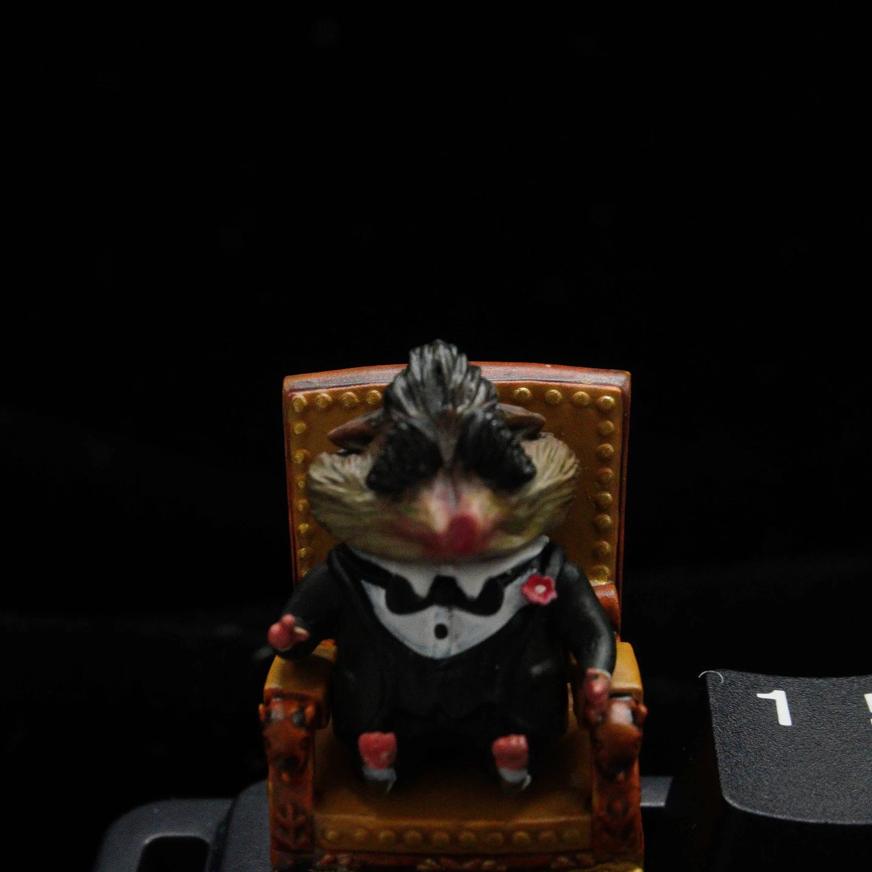 Zootopia,Mr. Big, Resin coated personalized keycaps, creatively decorated keycaps with anime, games, movies, cultural themes