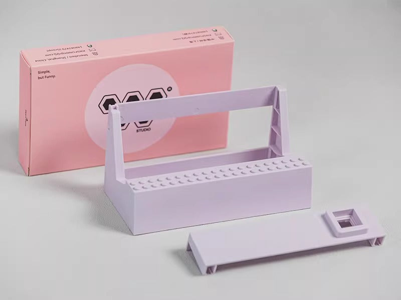 Personalized DIY keyboard stand, display stand, Lego building block fun keyboard stand