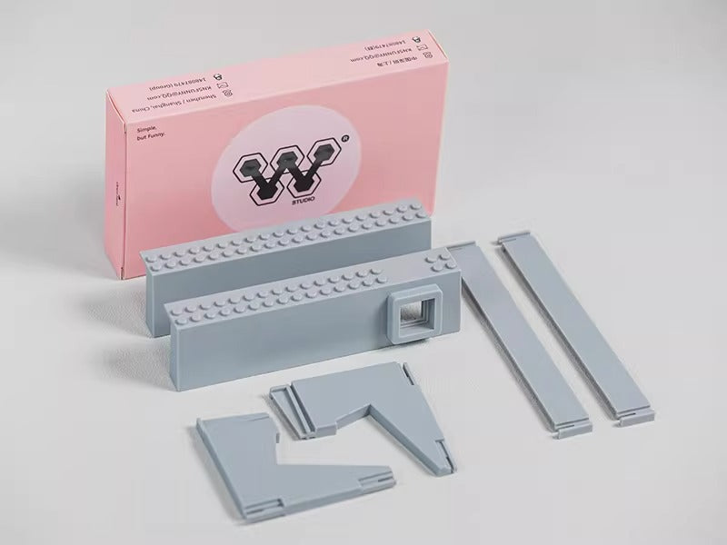 Personalized DIY keyboard stand, display stand, Lego building block fun keyboard stand