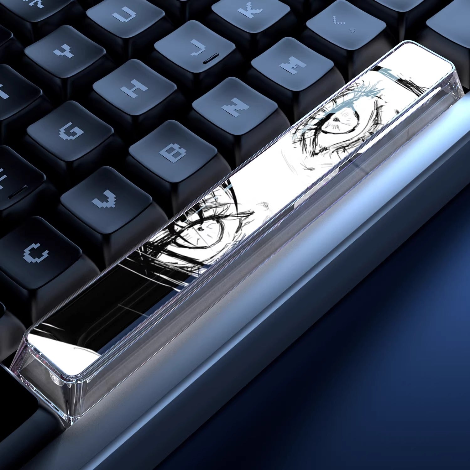 Close up of anime characters&