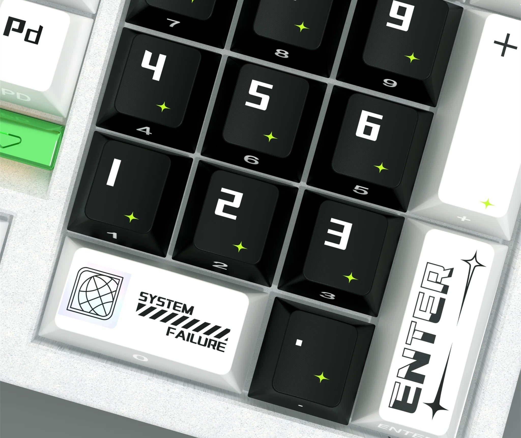 Time spans theme design, PBT material personalized keycap set, anime and games cultural creative decoration keycap set, compatible with 61/64/68/75/84/87/104 mechanical keyboard