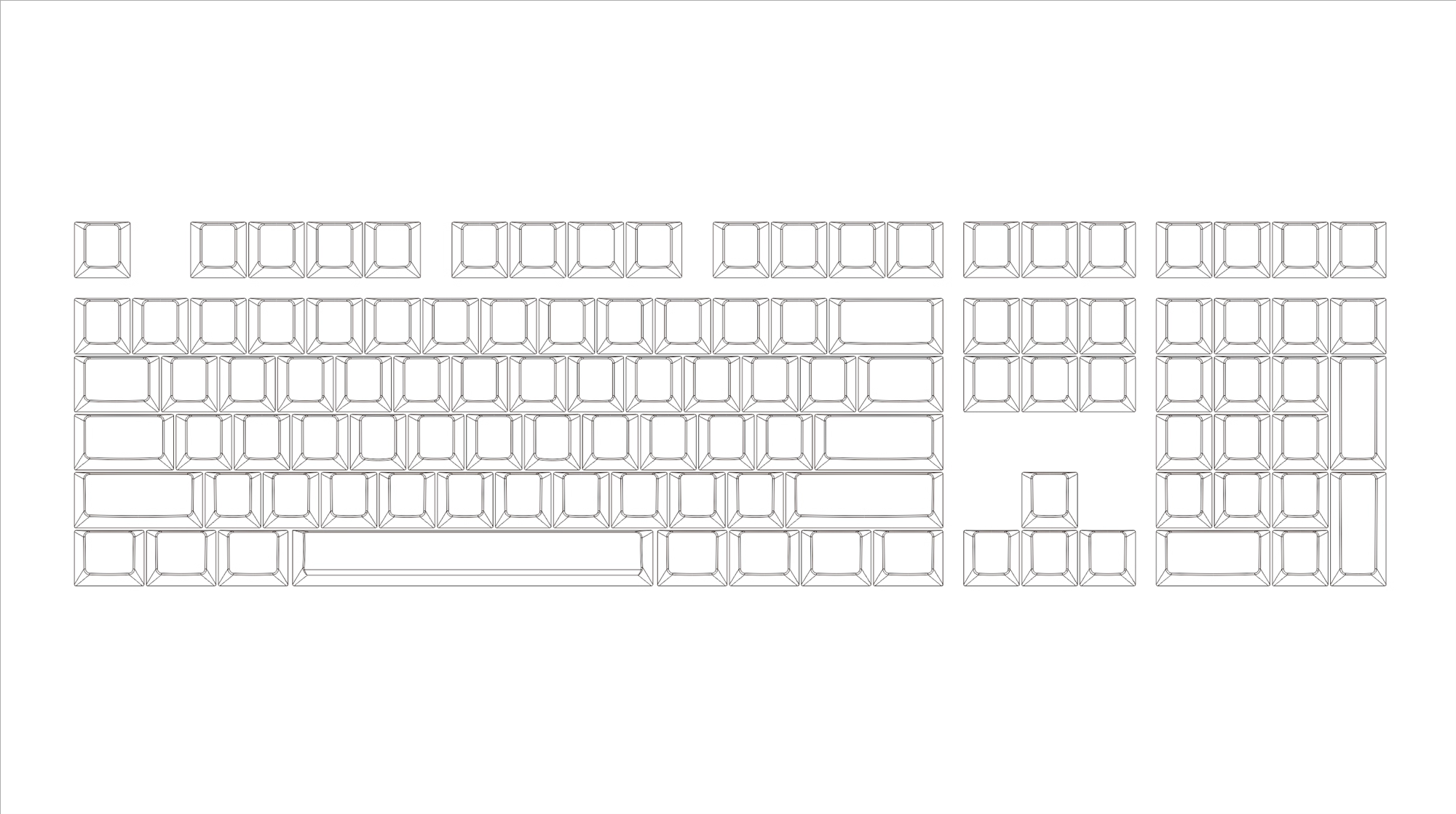 Parameterized V2 aluminum alloy CNC keycap set, metal personalized keycap original factory height set