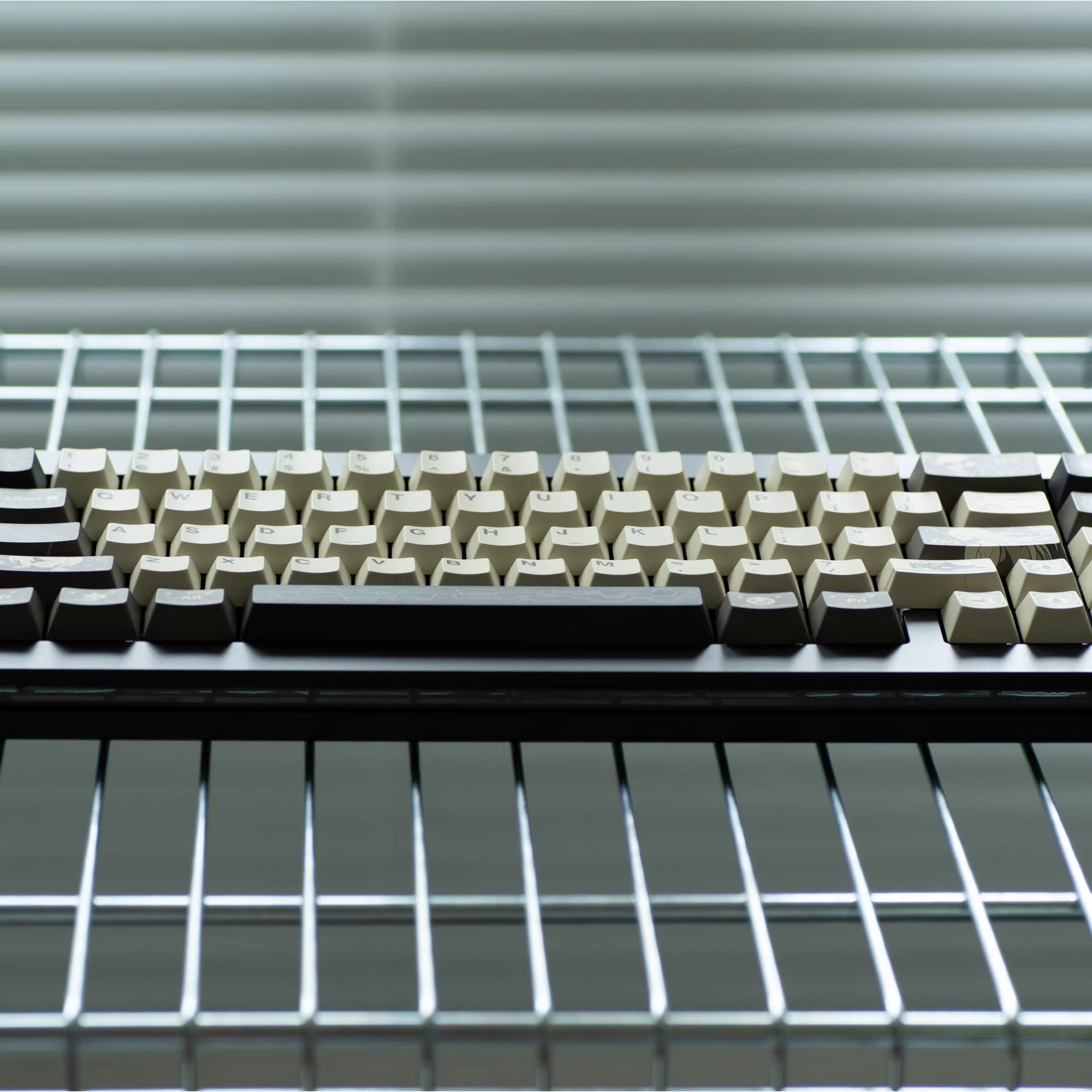 NieR: Automata theme, PBT material, sublimation, Personalized keycap set, original factory height mechanical keyboard decorative keycap set