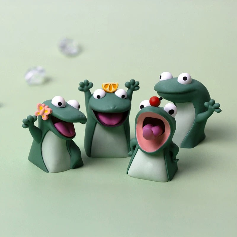 Hoppers, Cartoon lizard cute resin personalized keycaps, anime, games, movies, cultural and creative products, mechanical keyboard decorative keycaps