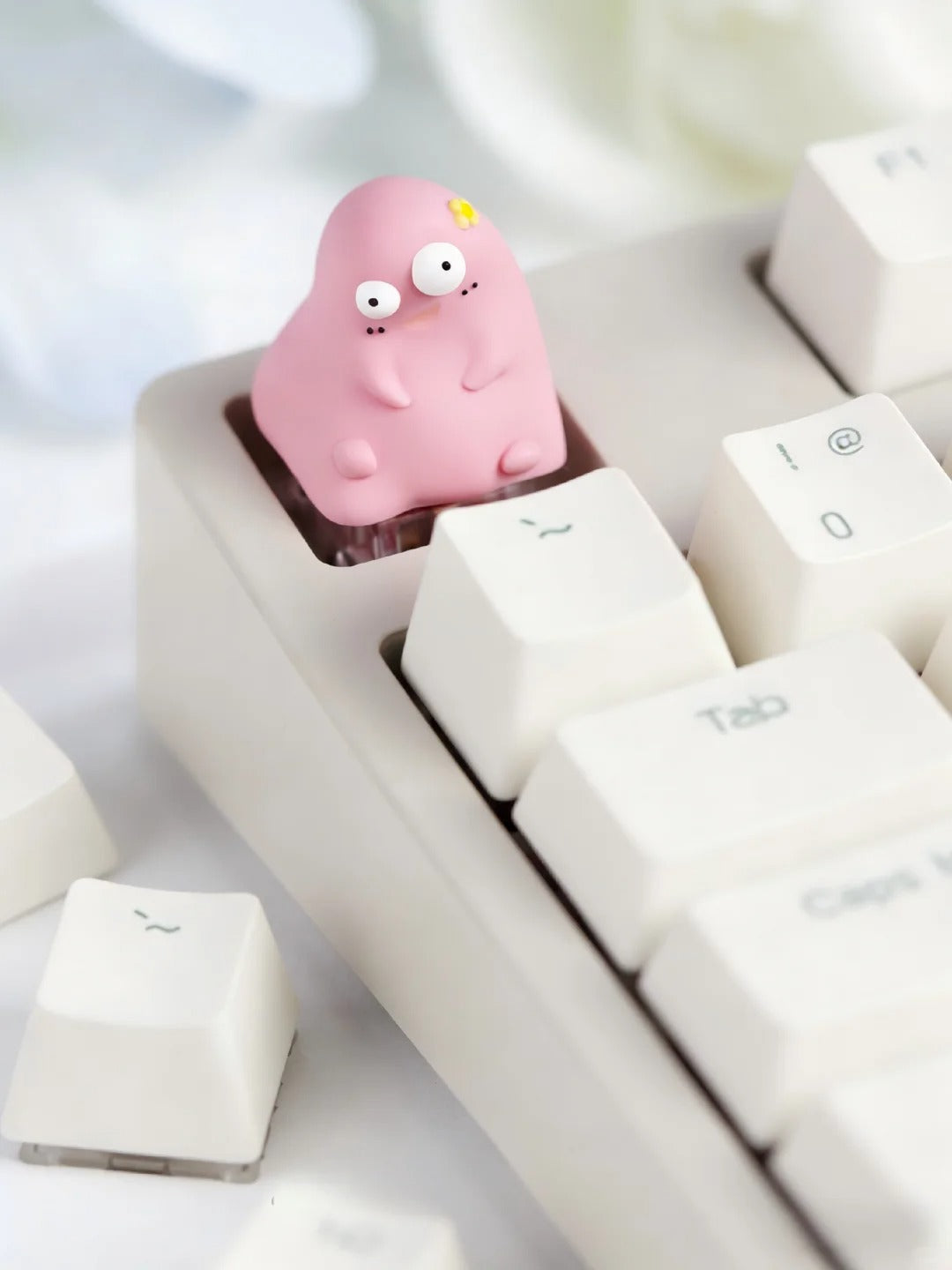 Original Ugly Boy, multi-color resin molded personalized keycaps, cartoon cute decorative keycaps, handmade craftsman keycaps