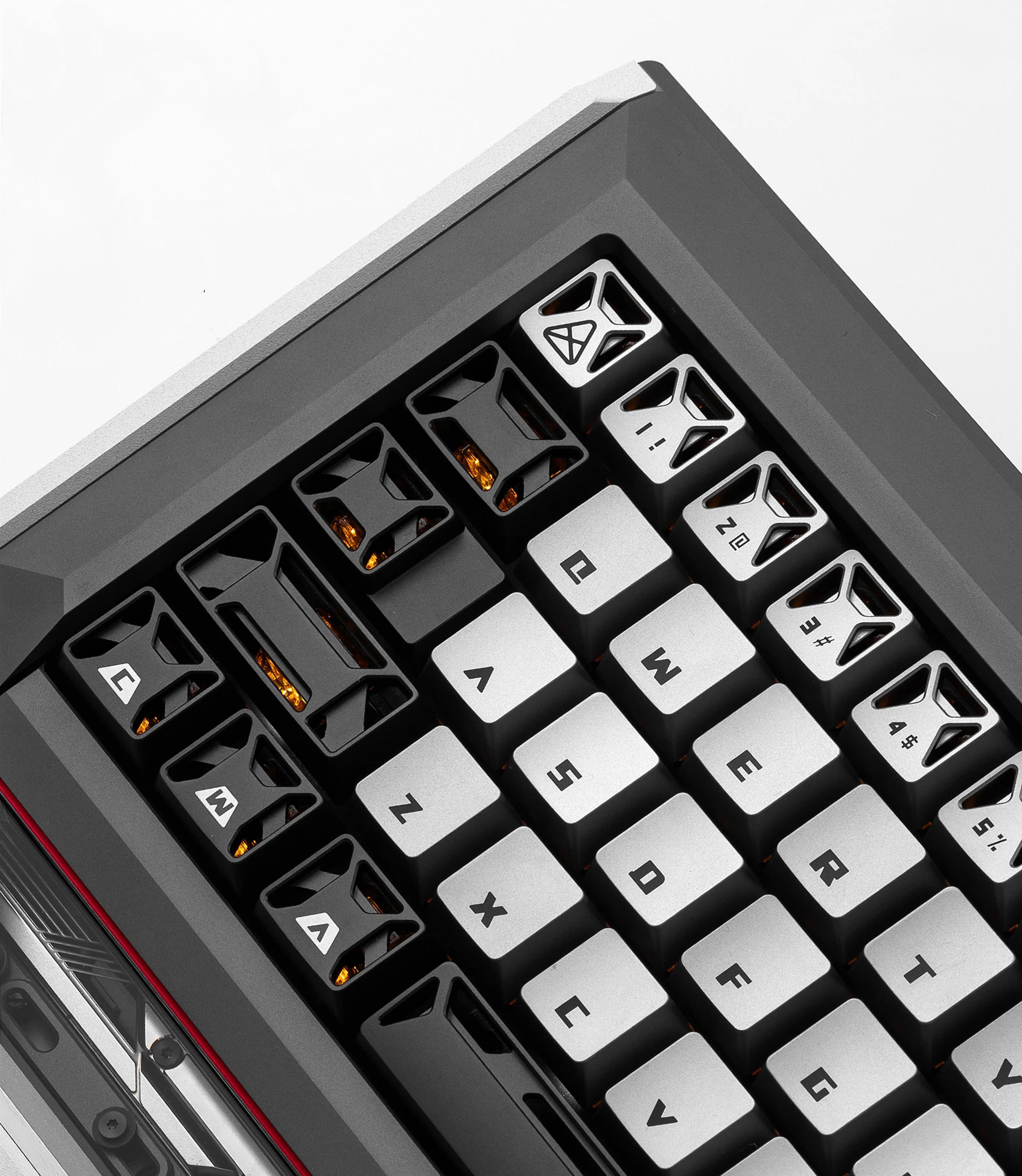 Aluminum alloy metal keycap N ²Neural Node, metal set personalized keycap