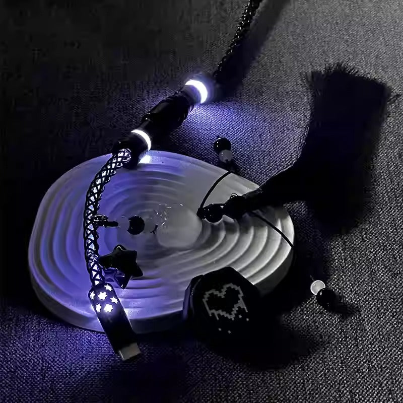 Single crystal copper aviation plug custom data cable ink RGB Glacier/Colorful 8K e-sports mechanical keyboard data cable