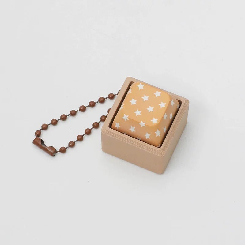 Fun decompression toys, keychain keys, mechanical keyboard switch tester, 3D printing material creative cultural products, mechanical keyboard peripheral toys, personalized keycap keys.
