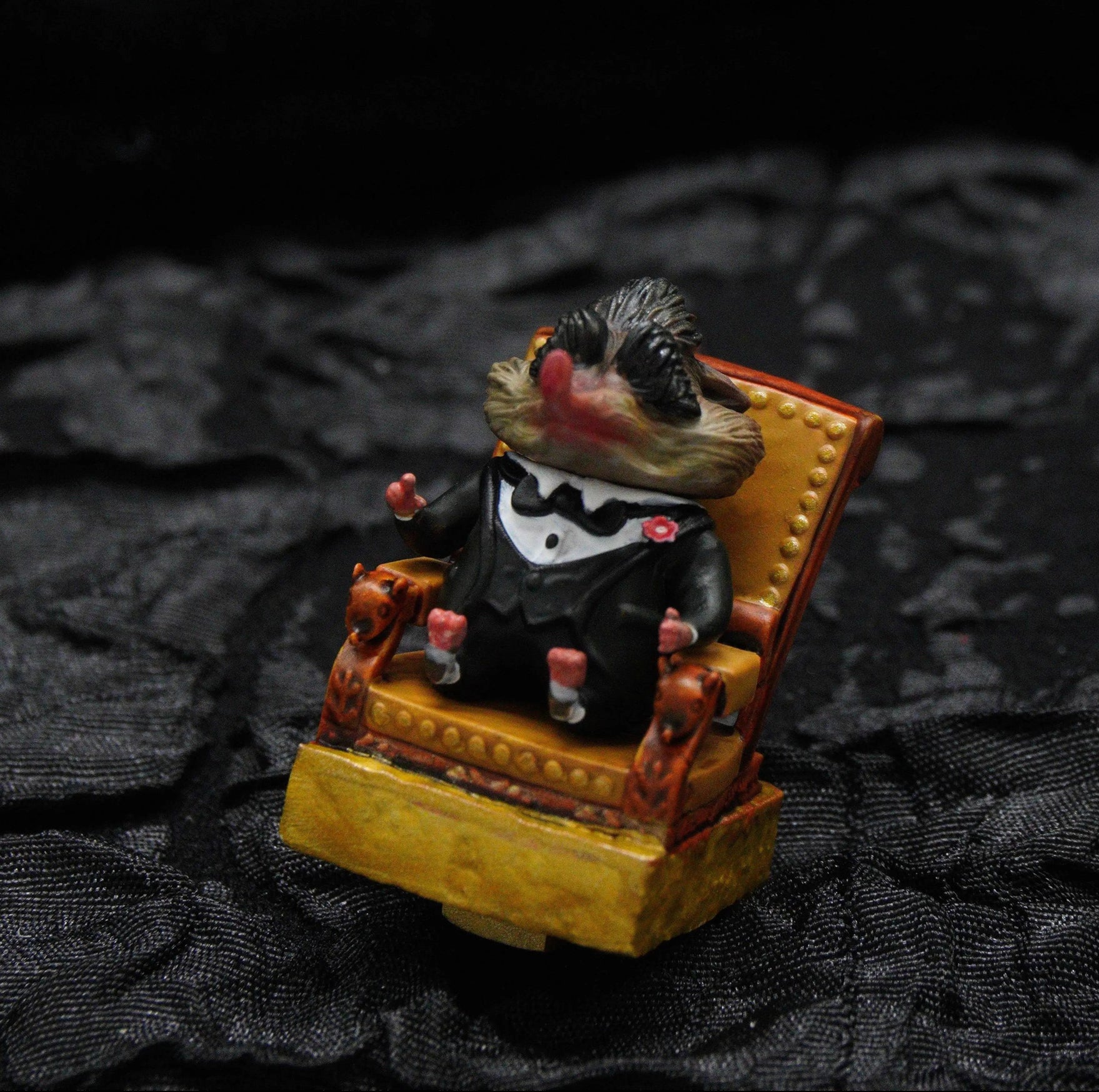 Zootopia,Mr. Big, Resin coated personalized keycaps, creatively decorated keycaps with anime, games, movies, cultural themes